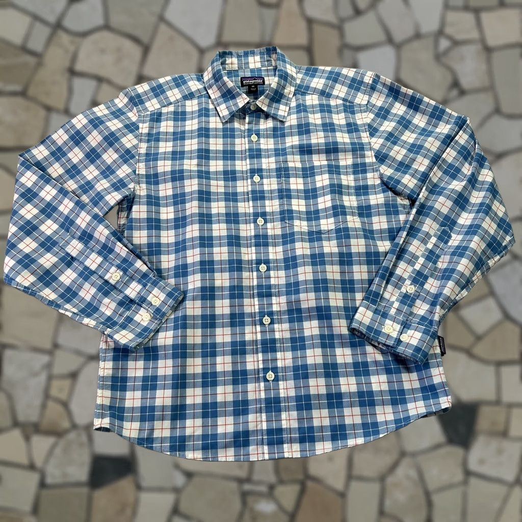 Patagonia Patagonia Shirt Mens XS Blue Plaid Organic Cotton Button Up Long Sleeve Casual Size US XS / EU 42 / 0 - 1 Thumbnail
