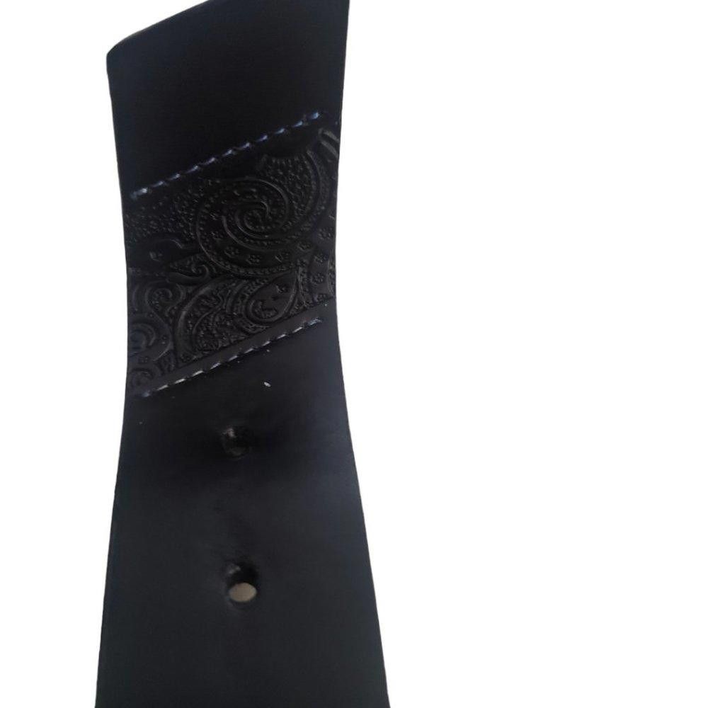 Robert Graham Robert Graham Men's Leather Filigree Embossed Belt 46/48" Size ONE SIZE - 6 Thumbnail