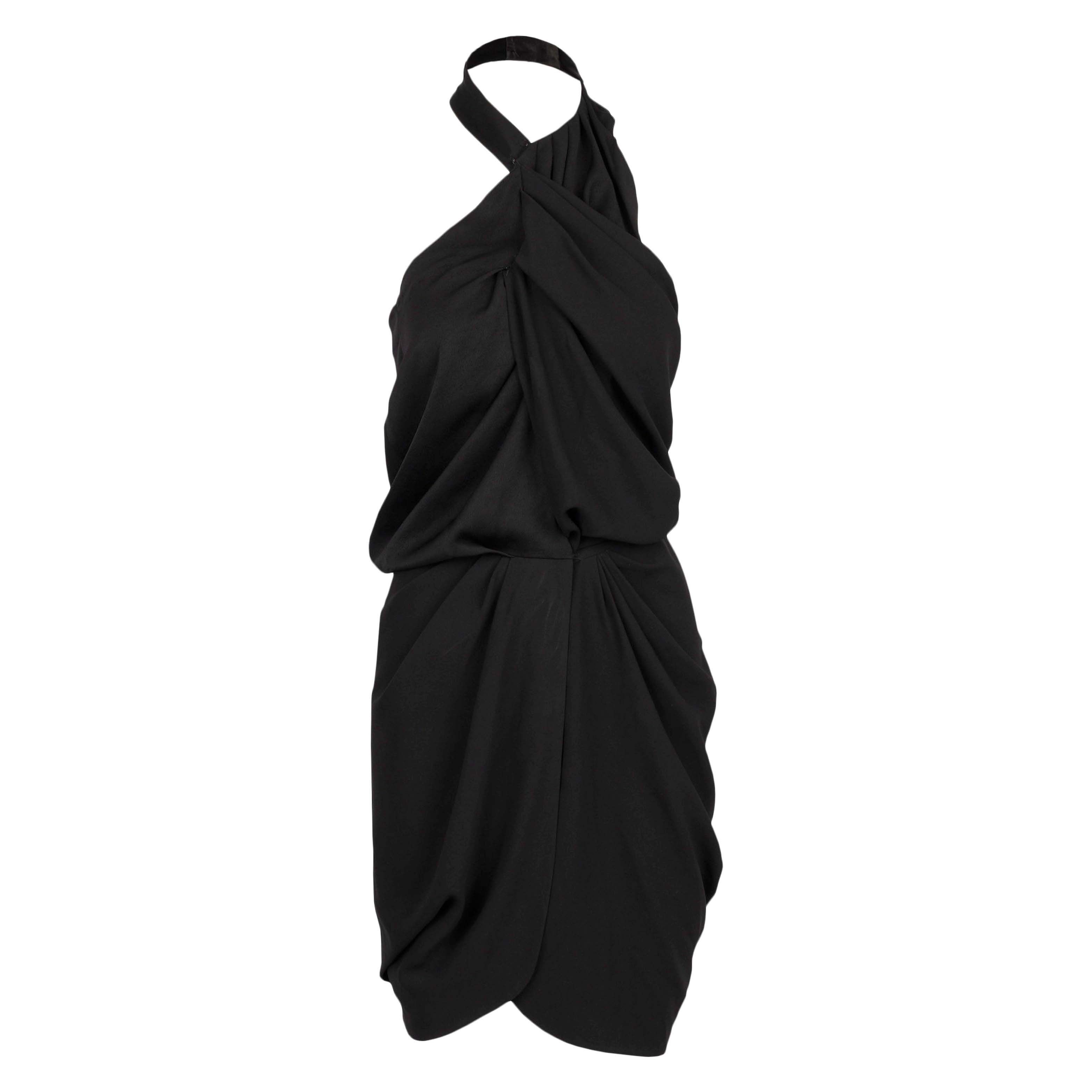 Balenciaga Balenciaga Black Backless Dress Size XS / US 0-2 / IT 36-38 - 1 Thumbnail