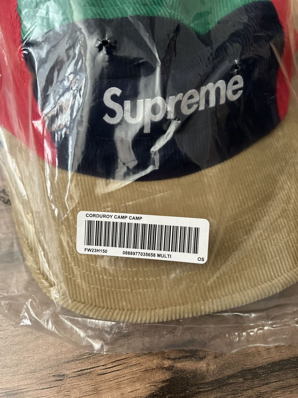 Supreme Supreme Corduroy Camp Cap Size ONE SIZE - 2 Thumbnail