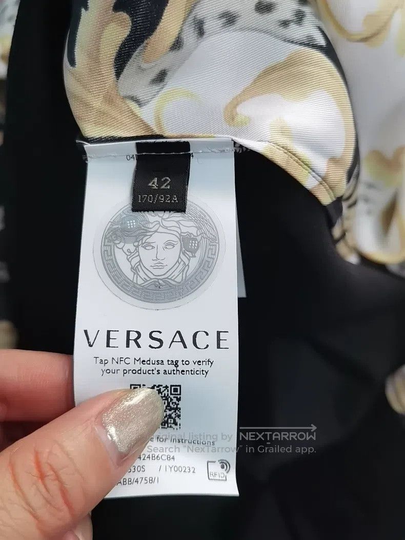 Versace Versace Classic baroque skirt Size L / US 10 / IT 46 - 6 Thumbnail