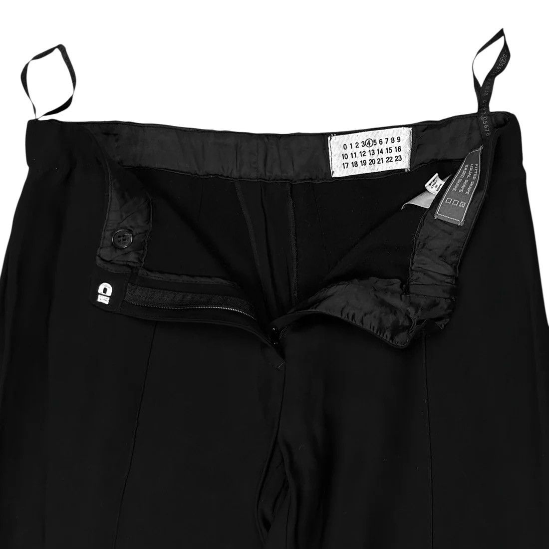 Maison Margiela Maison Martin Margiela Fringe Hem Viscose Trousers - AW05 Size US 29 - 5 Thumbnail