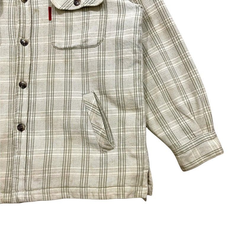 Lucky Brand × Vintage Vintage 90s Lucky Strike Sherpa Button Up Jacket Shirt Size US L / EU 52-54 / 3 - 10 Thumbnail