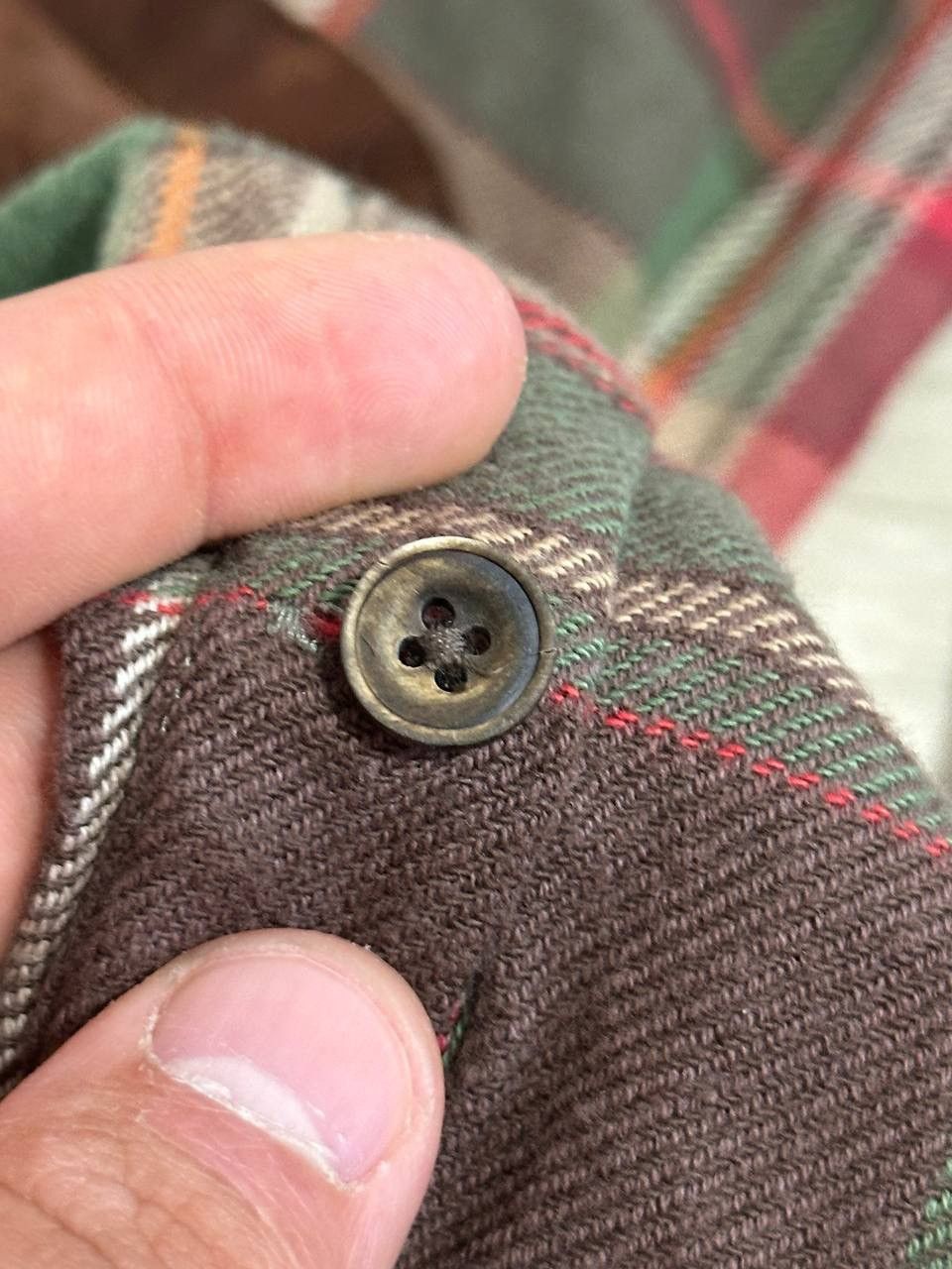 Polo Ralph Lauren Ralph Lauren Flannel Plaid Shirt Tartan Corduroy Elbow 8 Size US XS / EU 42 / 0 - 8 Thumbnail