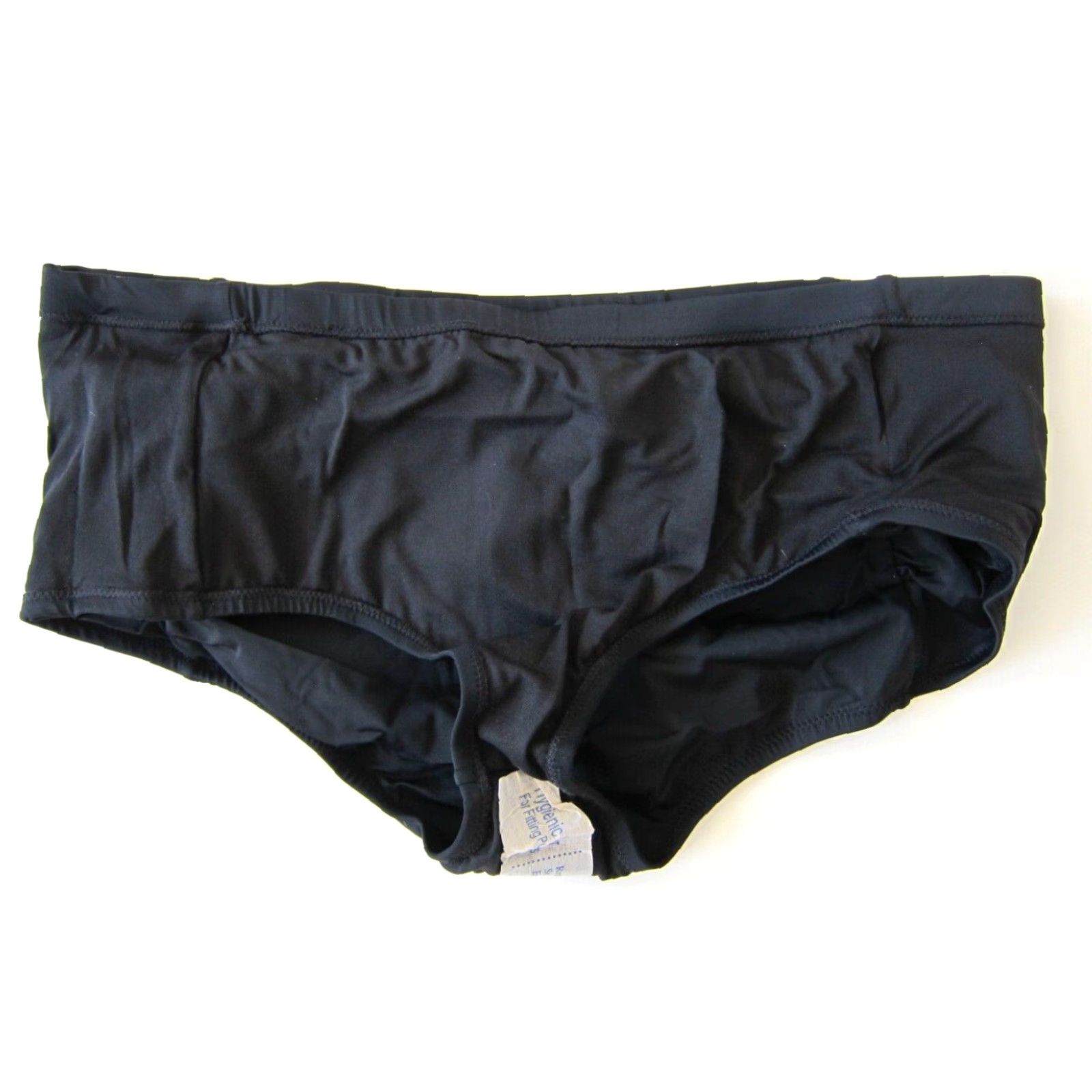 Vintage Jaclyn Smith Bottoms | Women 16 | Black Ruched Slimming High Rise Waist Bottoms | New Without Tags Women's Swim Bottoms 16 Black Size 38" / US 16 / IT 52 - 5 Thumbnail