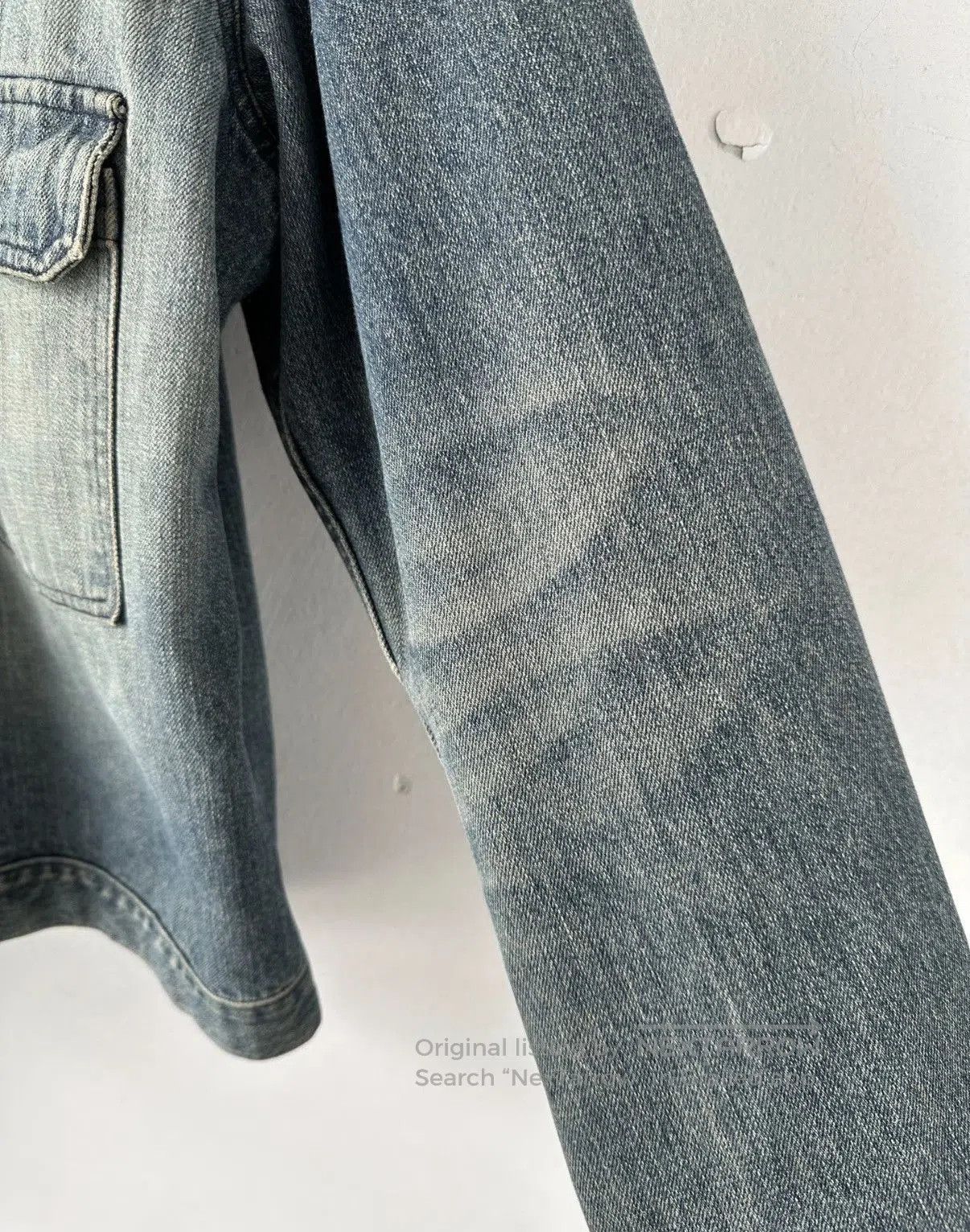 Helmut Lang Blue Denim Jacket . Size US L / EU 52-54 / 3 - 4 Thumbnail