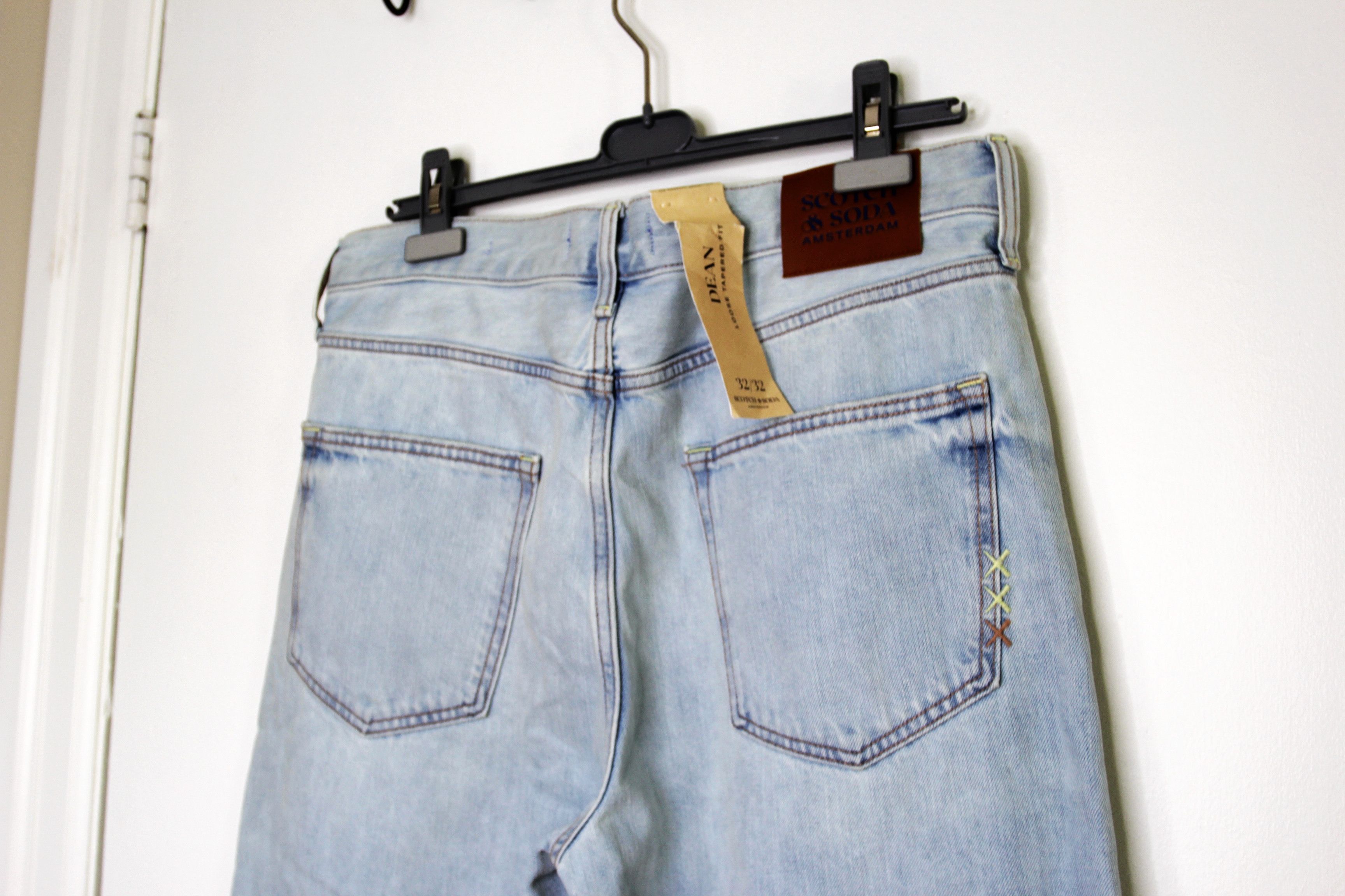 Scotch & Soda BNWT SS25 SCOTCH & SODA DEAN BLEACHED DENIM JEANS 32 Size US 32 / EU 48 - 6 Thumbnail