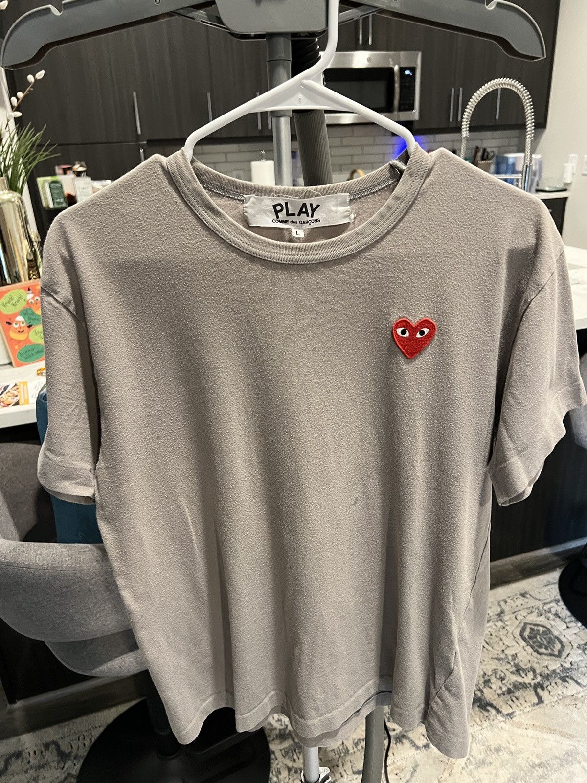 Comme des Garcons PLAY Comme Des Garçons PLAY Heart Logo Tee Size US M / EU 48-50 / 2 - 1 Thumbnail