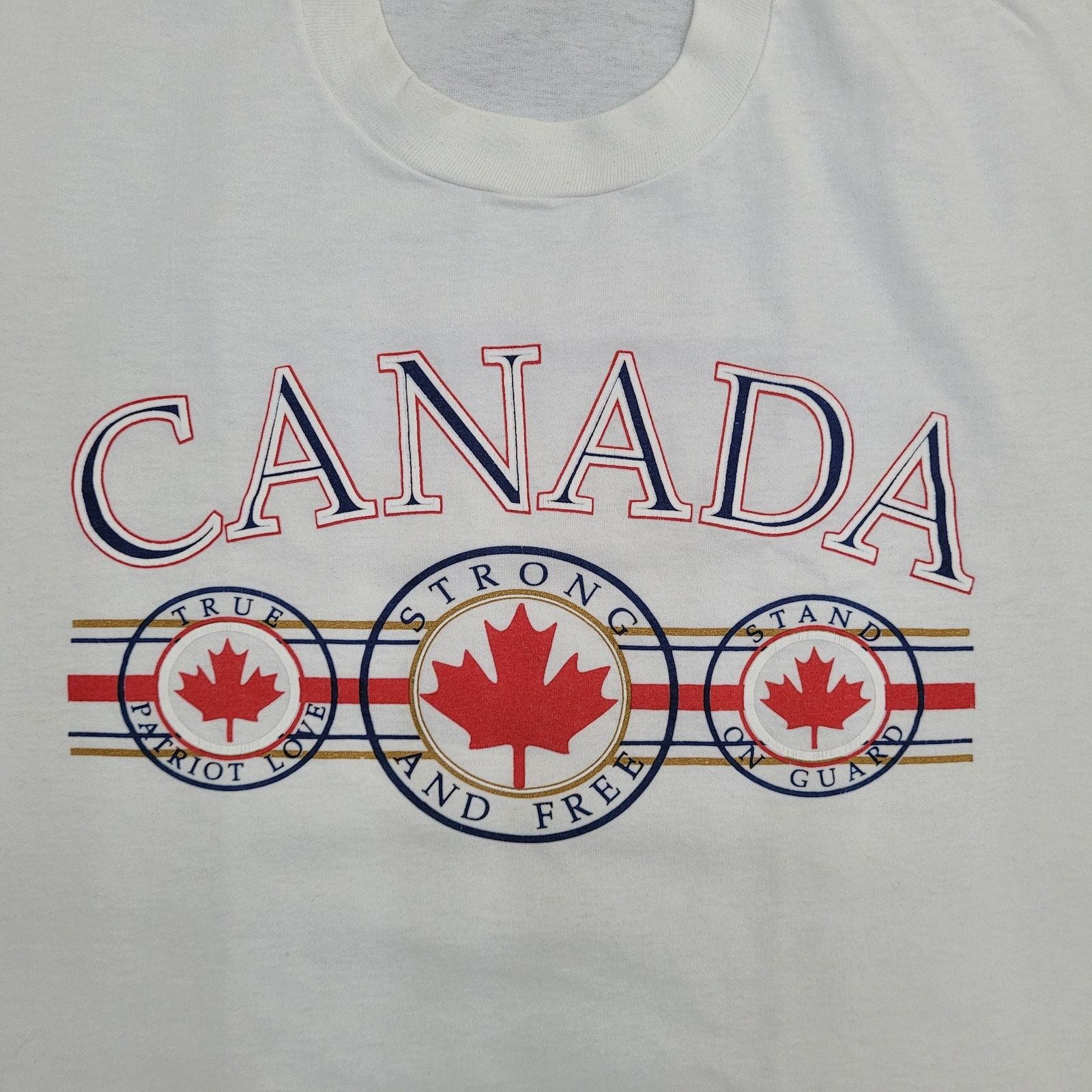 Fruit Of The Loom Vintage 80s Fruit-of-the-Loom Shirt XL 23x27 Canada Size US XL / EU 56 / 4 - 11 Thumbnail