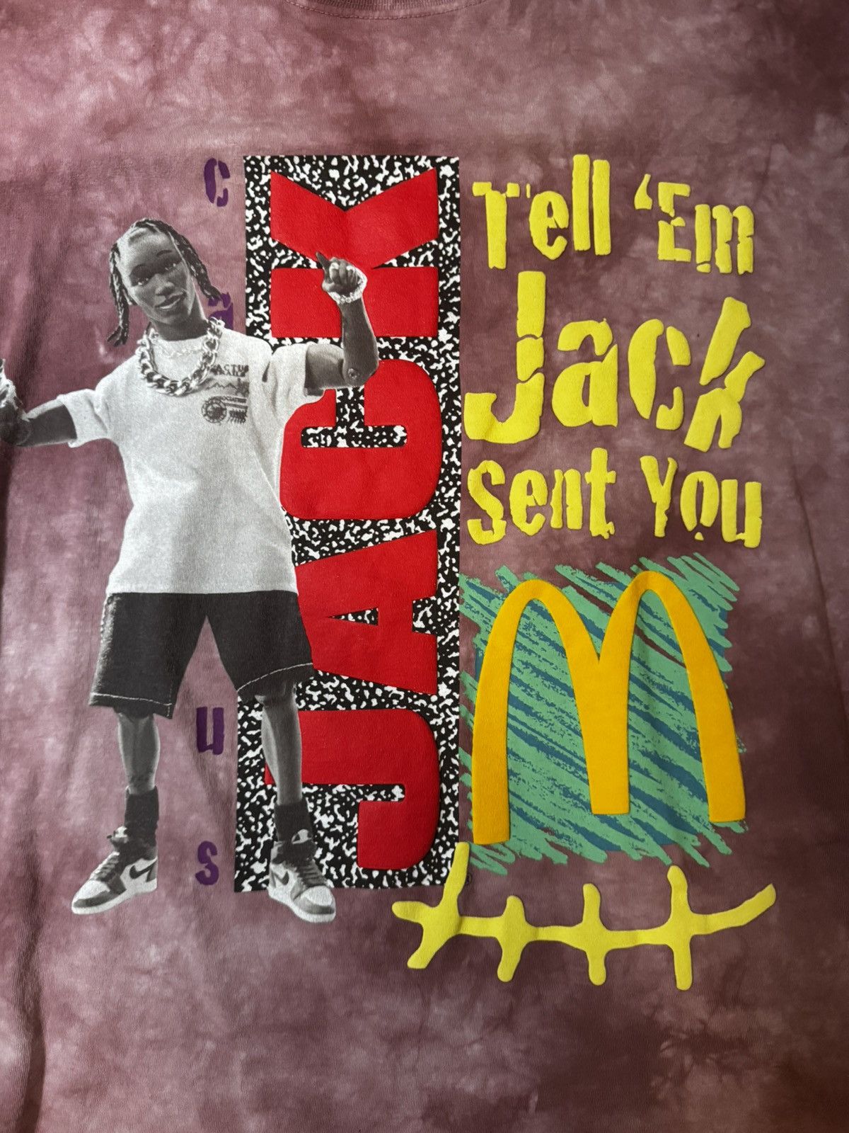 Travis Scott Cactus Jack x McDonalds Collab tee Size US L / EU 52-54 / 3 - 3 Thumbnail