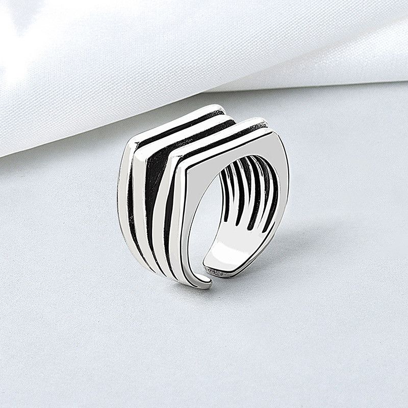 Jewelry × Vintage Multilayer Geometric Line Ring Size ONE SIZE - 2 Thumbnail