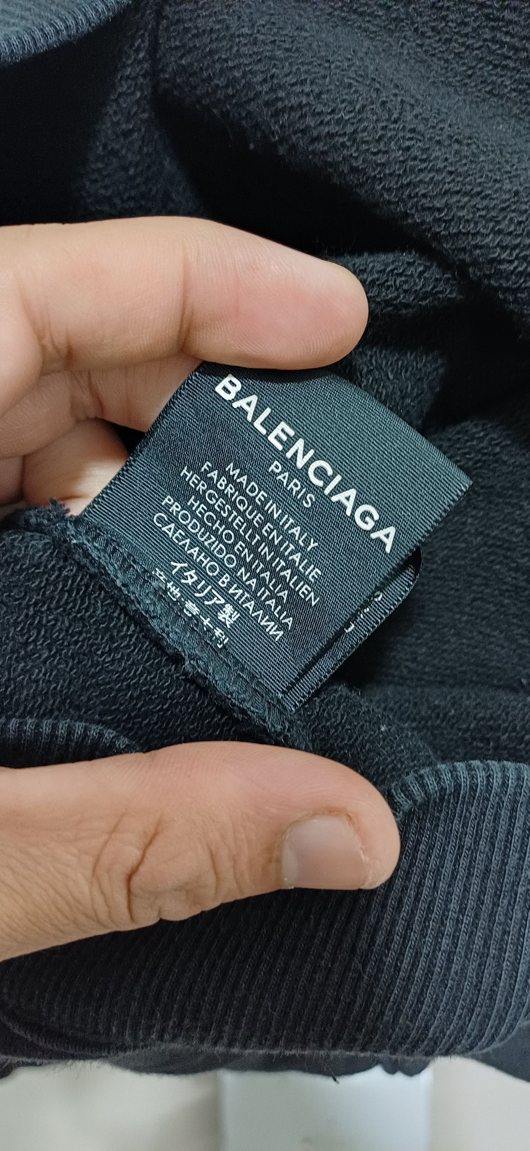 Vintage BALENCIAGA HOODIES Size US XL / EU 56 / 4 - 5 Thumbnail