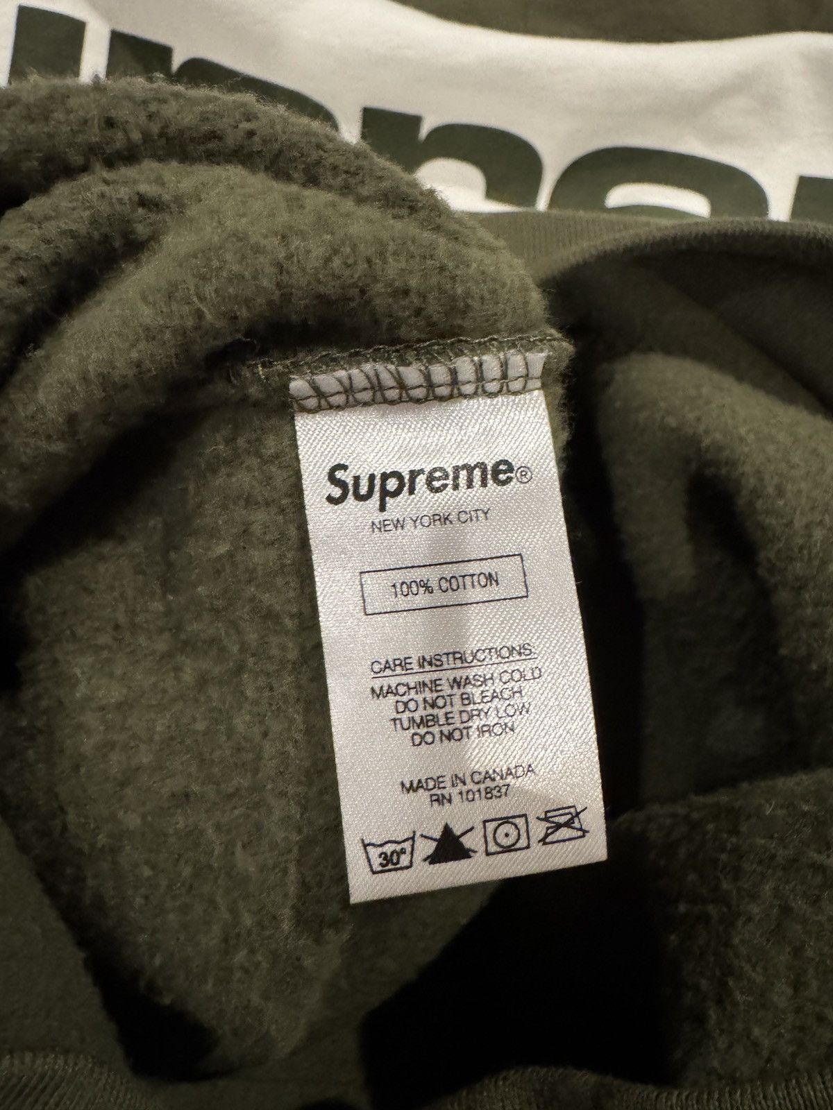 Supreme Supreme clock blocked hoodie FW17 Size US L / EU 52-54 / 3 - 6 Thumbnail
