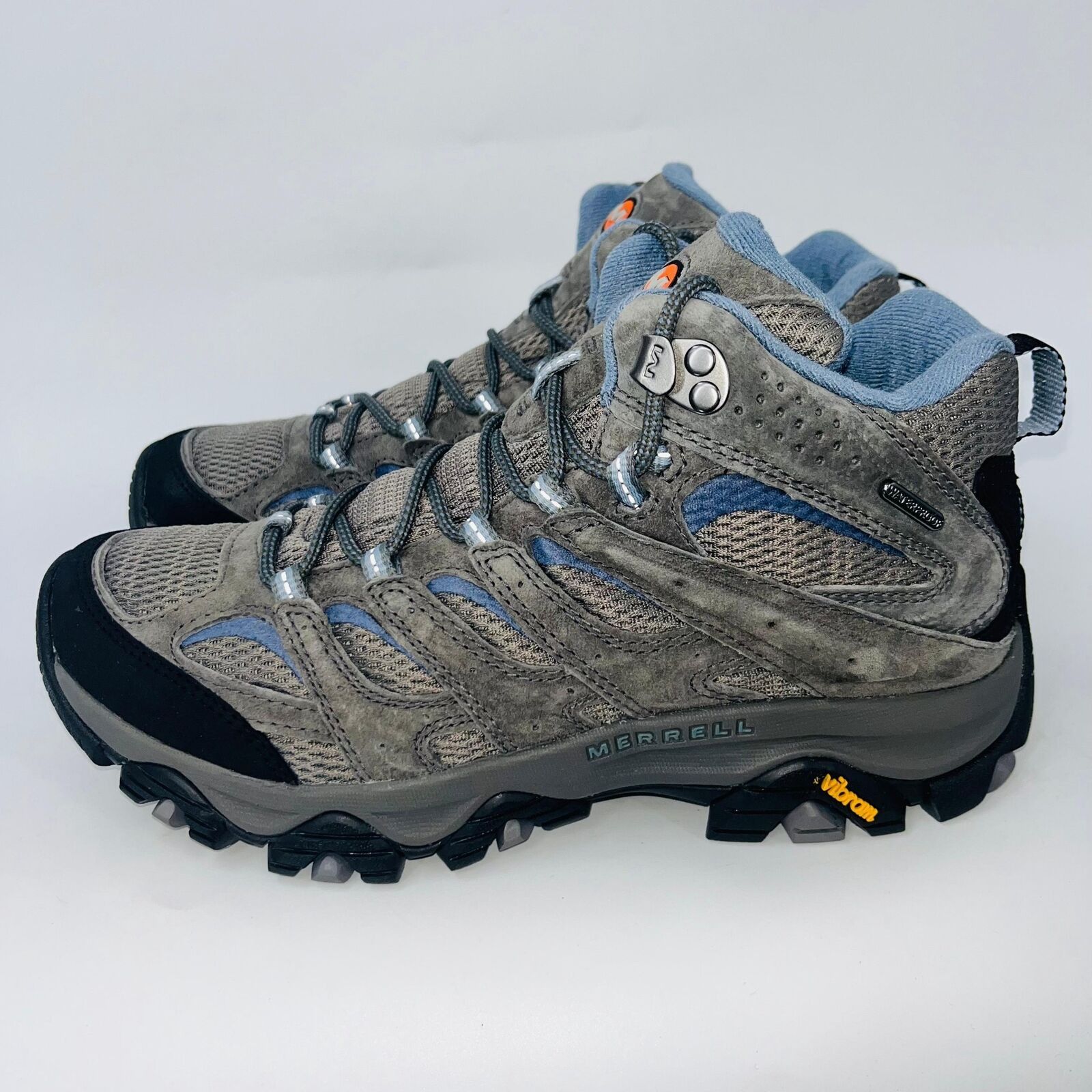 Merrell MERRELL MOAB 3 MID "GRANITE WOMENS HIKING SHOES SIZE 7.5B Size US 7.5 / IT 37.5 - 4 Thumbnail