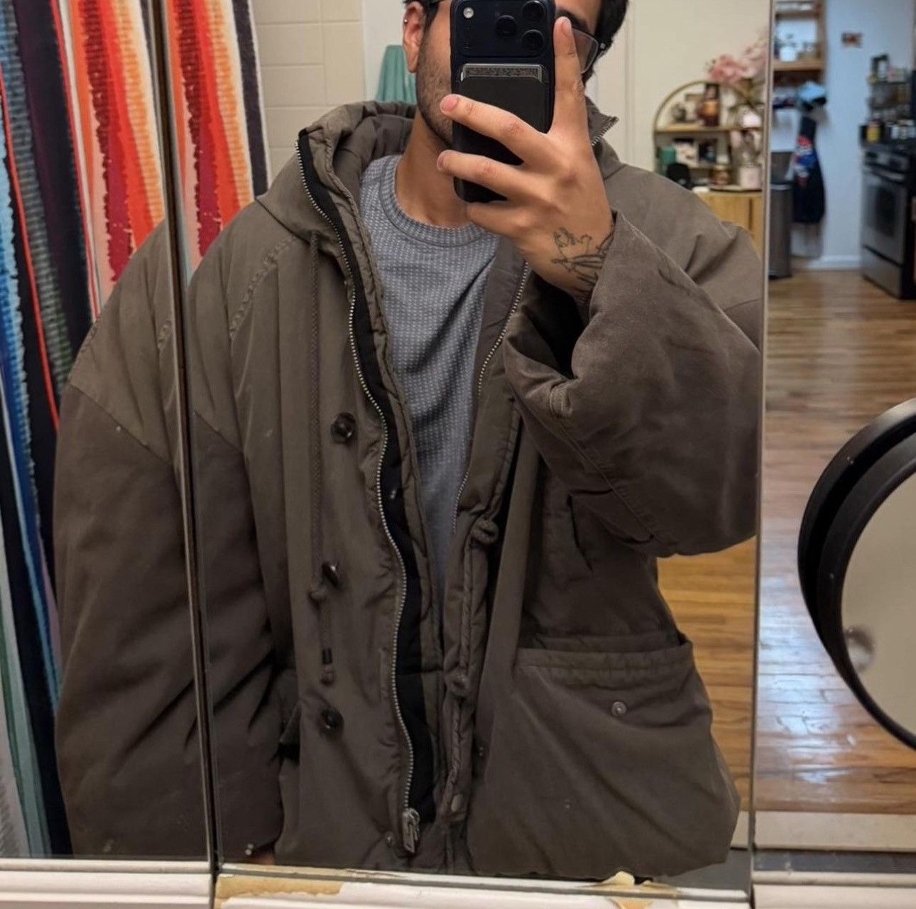Acne Studios Acne studio army parka cropped jacket Size US M / EU 48-50 / 2 - 7 Thumbnail