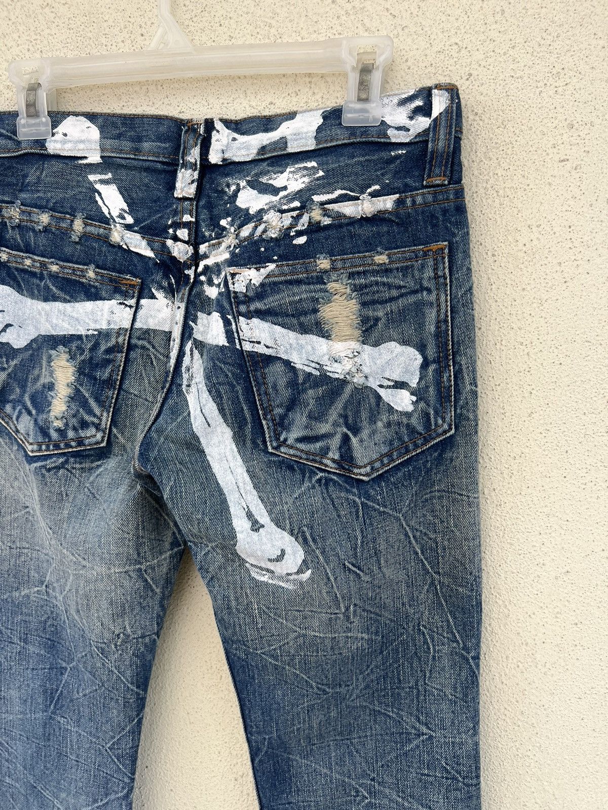 Vintage Vintage Diviner Japan Distressed Denim Flare Jeans Size US 29 - 18 Thumbnail