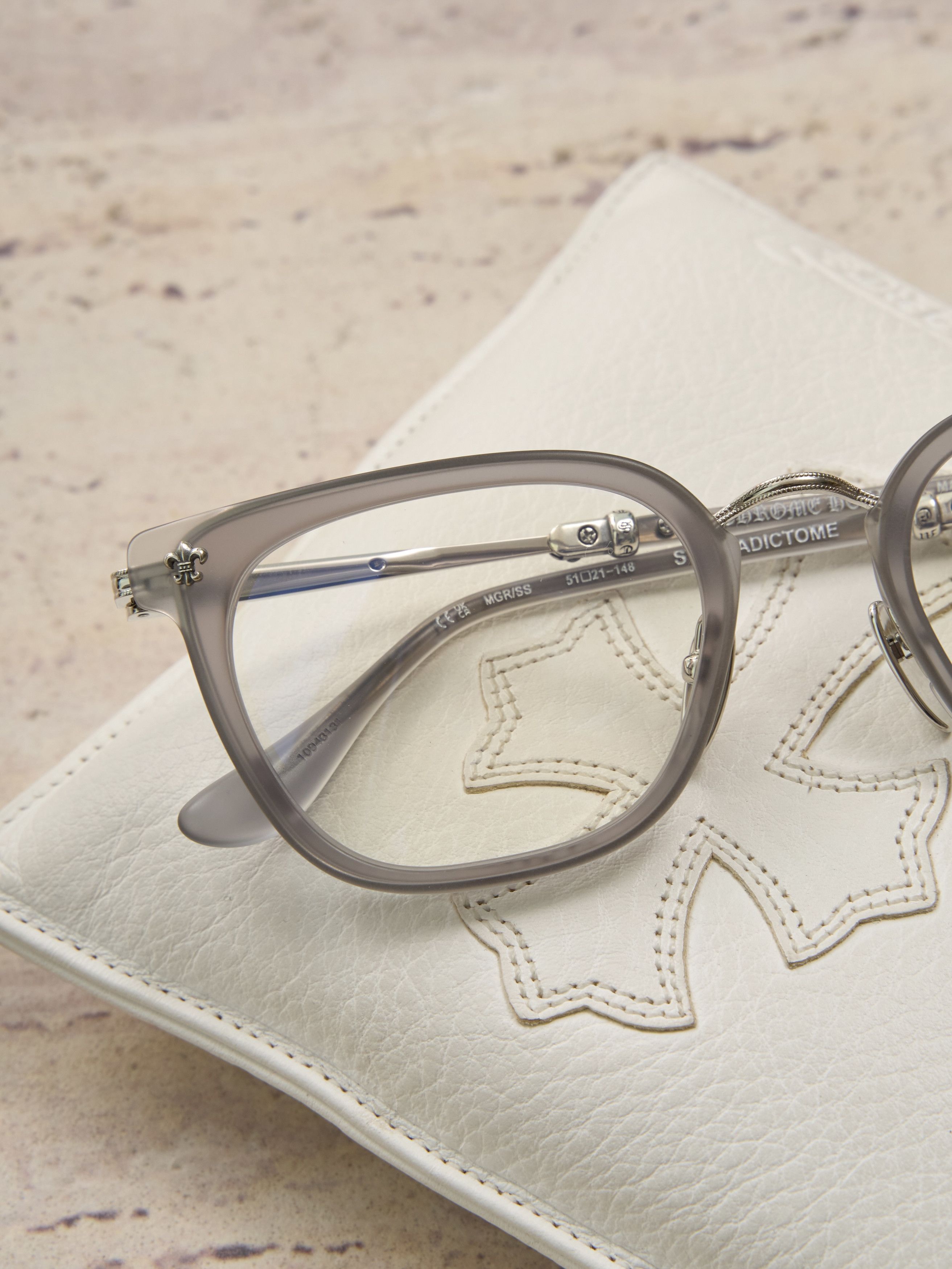 Chrome Hearts CHROME HEARTS STRAPADICTOME Matte Graphite/Shiny Silver Size ONE SIZE - 3 Thumbnail