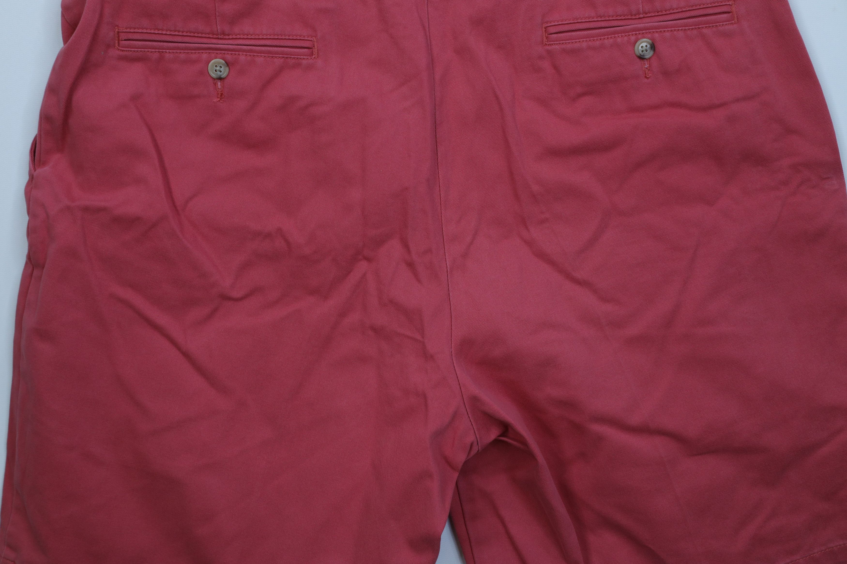 Ralph Lauren Vintage 90s Ralph Lauren Above Knee Chino Shorts Pink Cotton Size US 36 / EU 52 - 11 Thumbnail