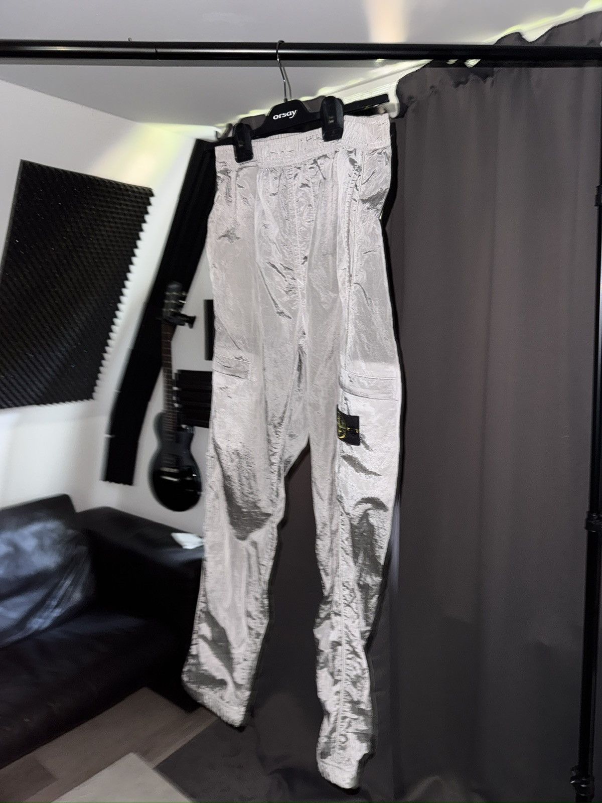 Stone Island × Supreme Supreme stone island new silk light pant