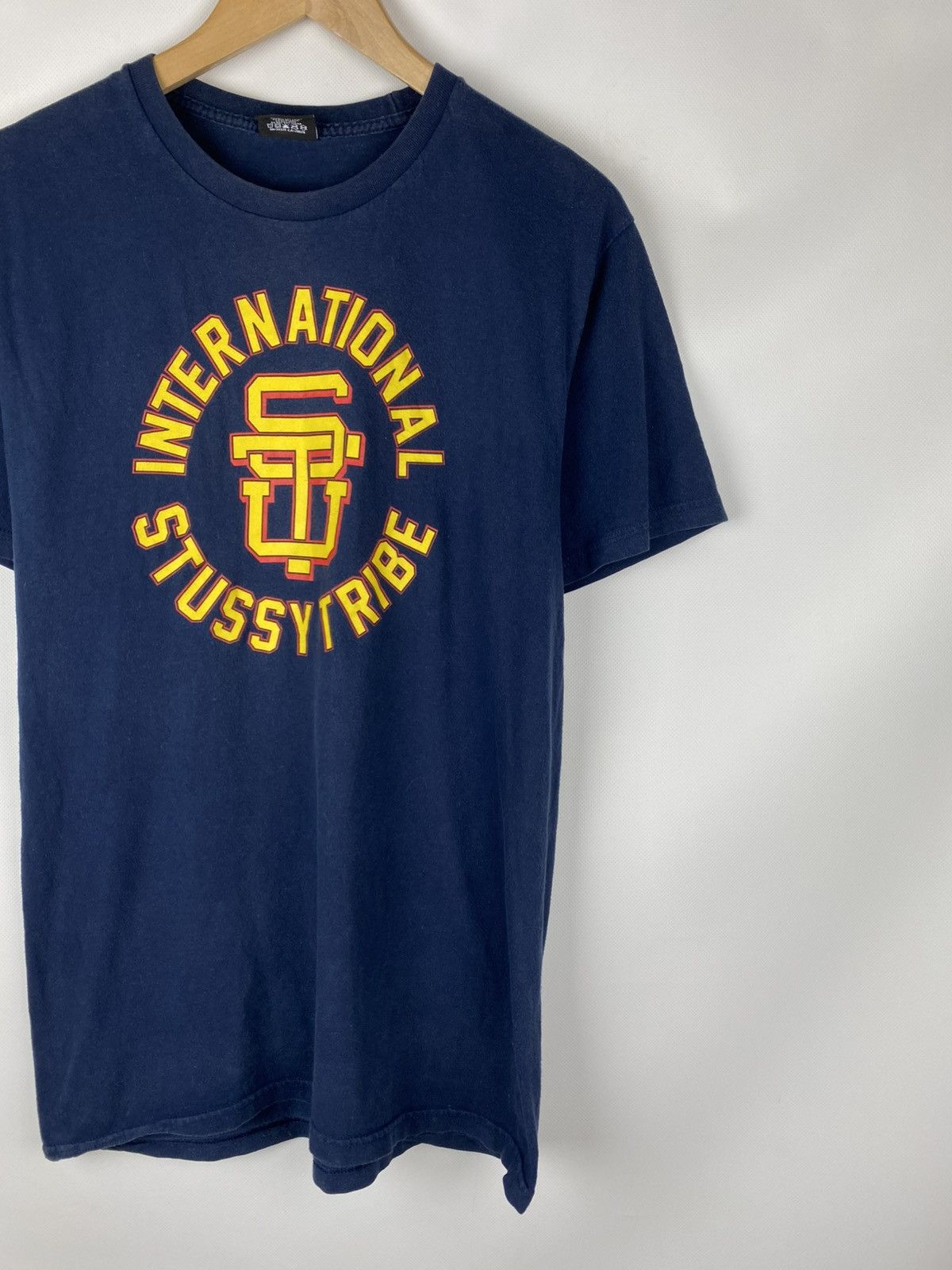 Stussy Stussy International Men’s Big Logo T Shirt Size M Size US M / EU 48-50 / 2 - 3 Thumbnail