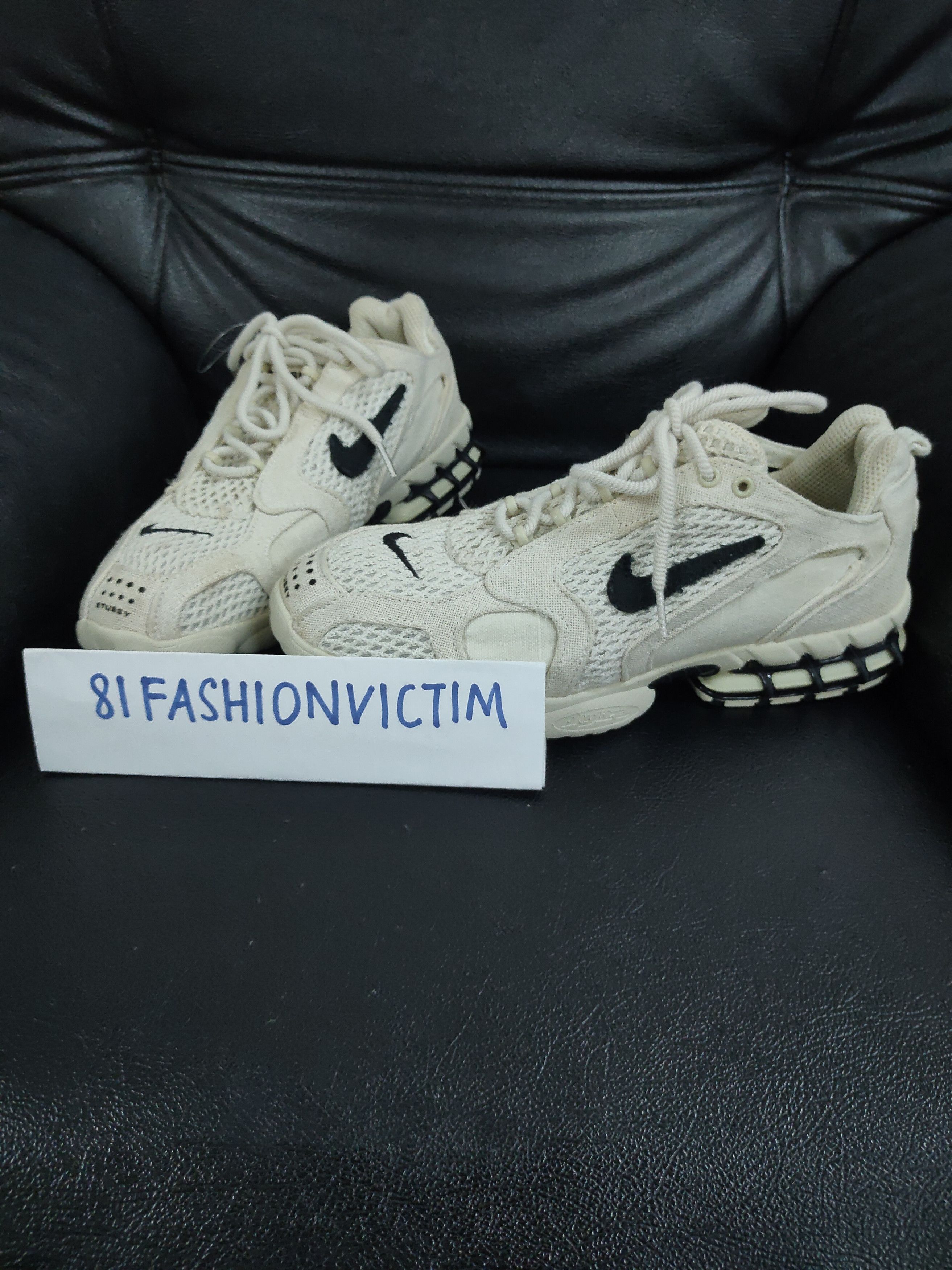 image of Nike Air Zoom Spiridon Cage 2 'fossil' Shoes, Men's (Size 10)