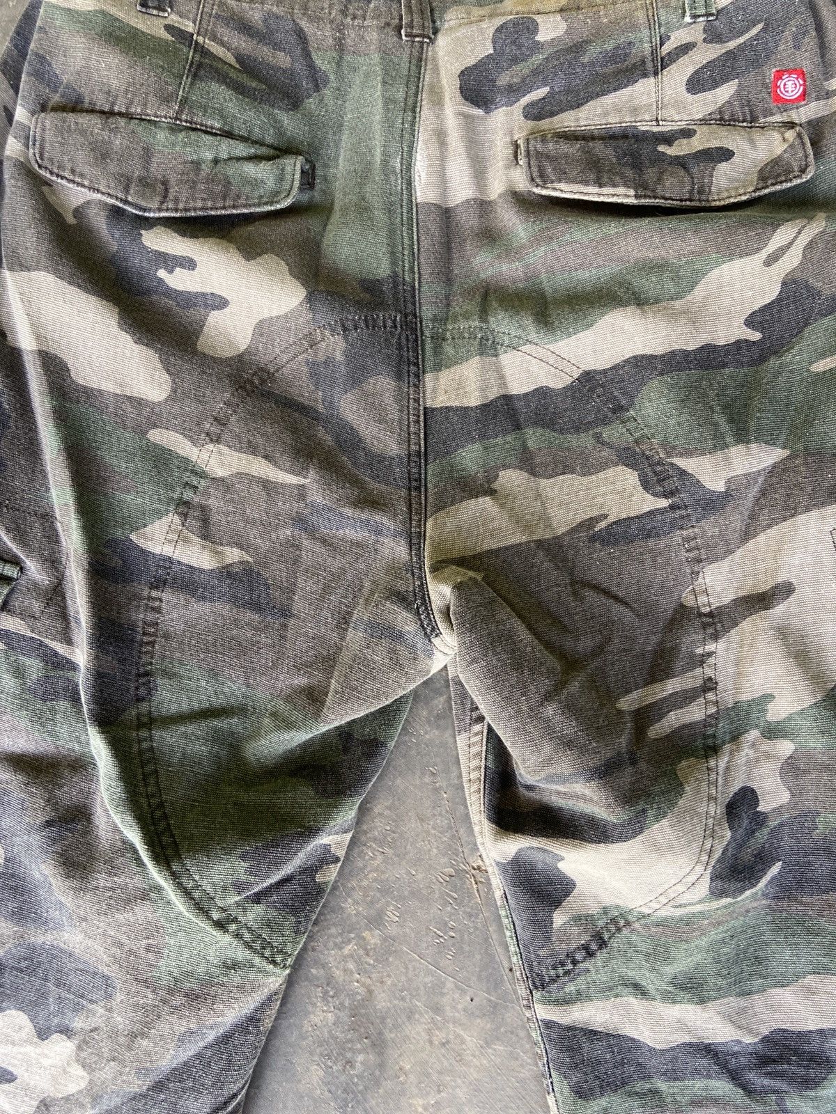 Element × Vintage Baggy Element Military Cargopant Size US 35 - 16 Thumbnail