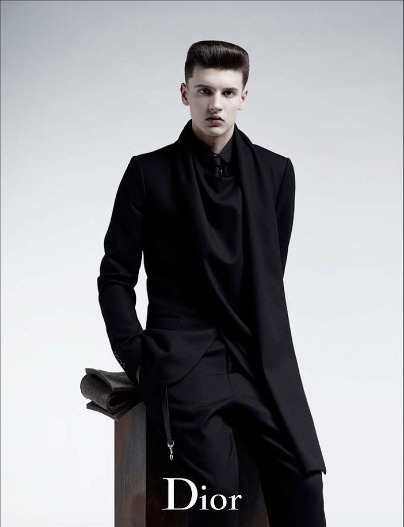 Dior Dior Homme Scarf Collar Tailored Jacket, Kris Van Assche, 52 Size 52R - 8 Thumbnail