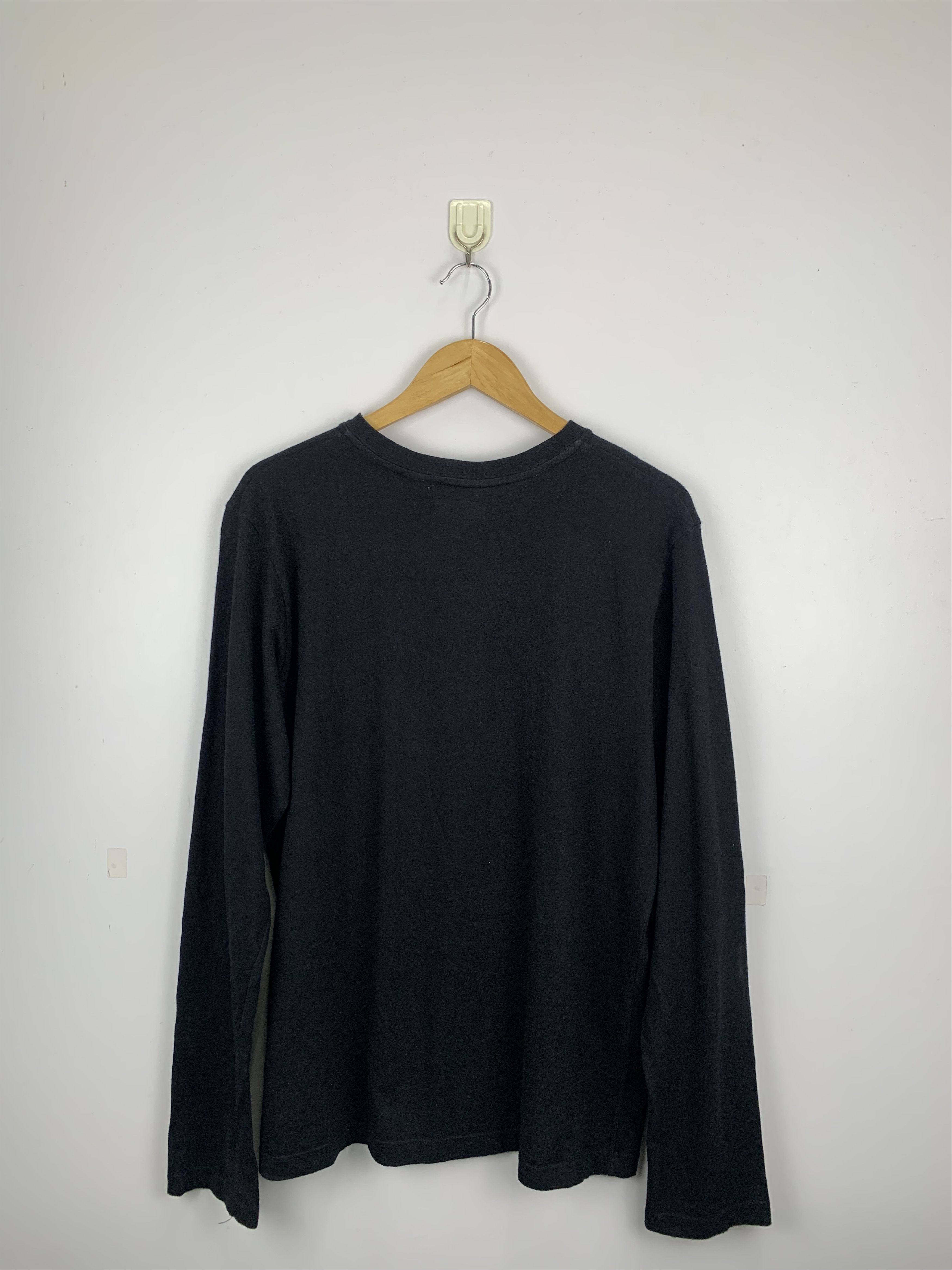 Vintage Vintage Agnes B. Blank Long Sleeve Tee TA0109 Size US L / EU 52-54 / 3 - 3 Thumbnail