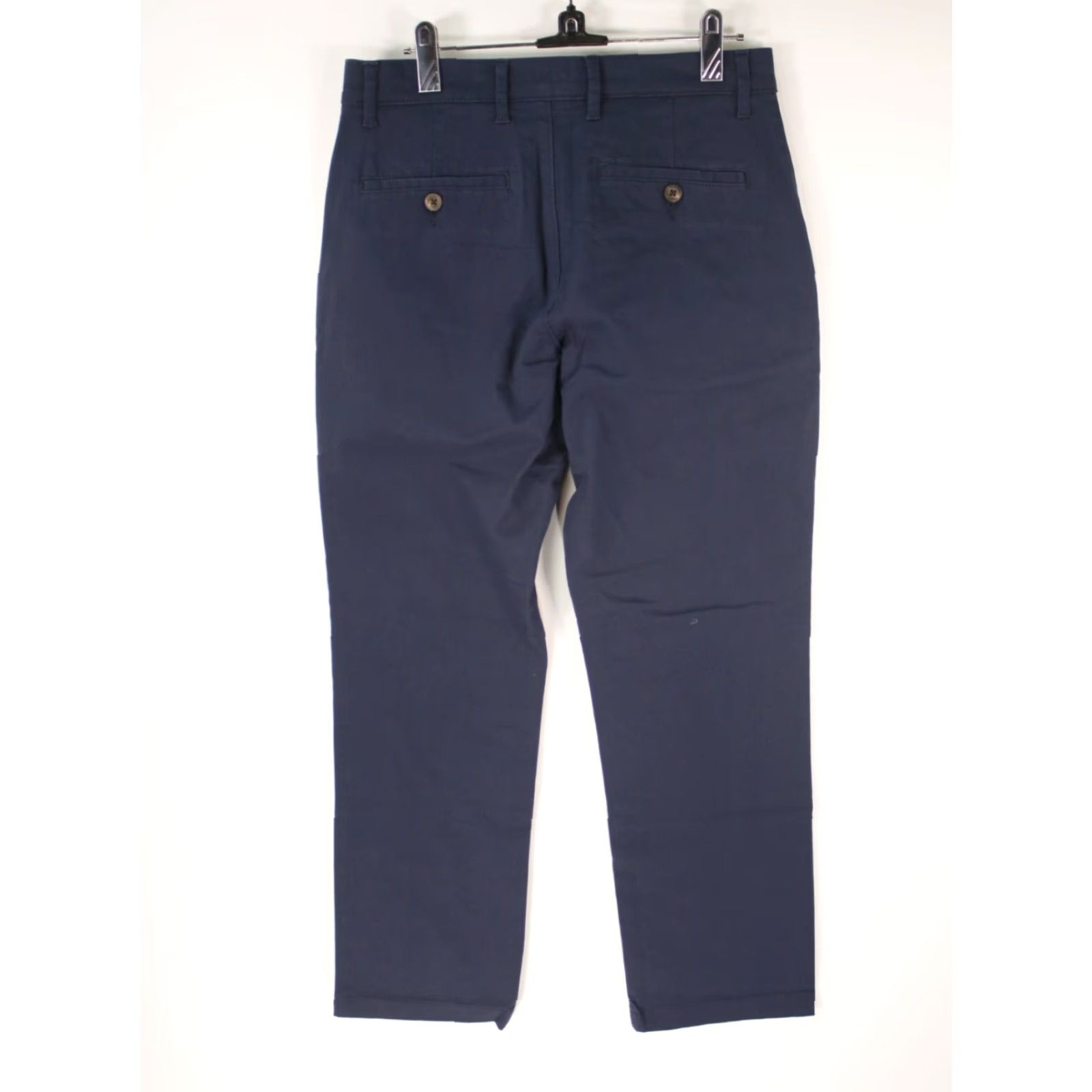 Essentials Amazon Essentials Men's Dress Pants - Blue Straight Fit Flat Front Casual Formal Waist 28X26 Size US 28 / EU 44 - 2 Thumbnail