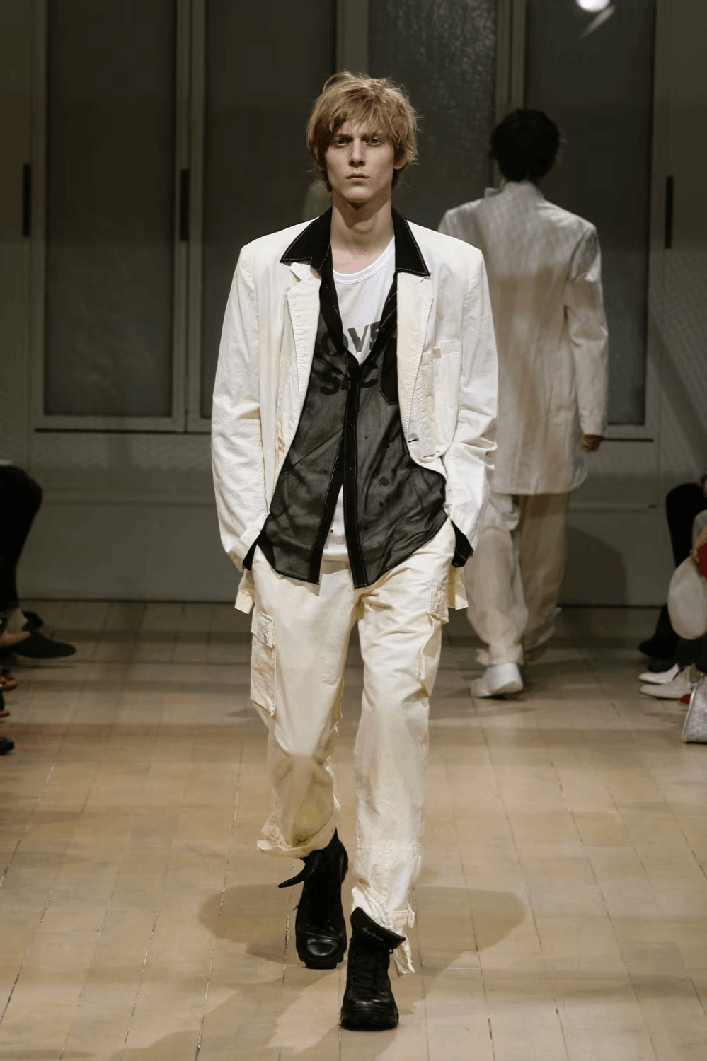 Yohji Yamamoto Yohji Yamamoto Pour Homme SS08 "Love Disease" T-shirt Size US L / EU 52-54 / 3 - 3 Thumbnail