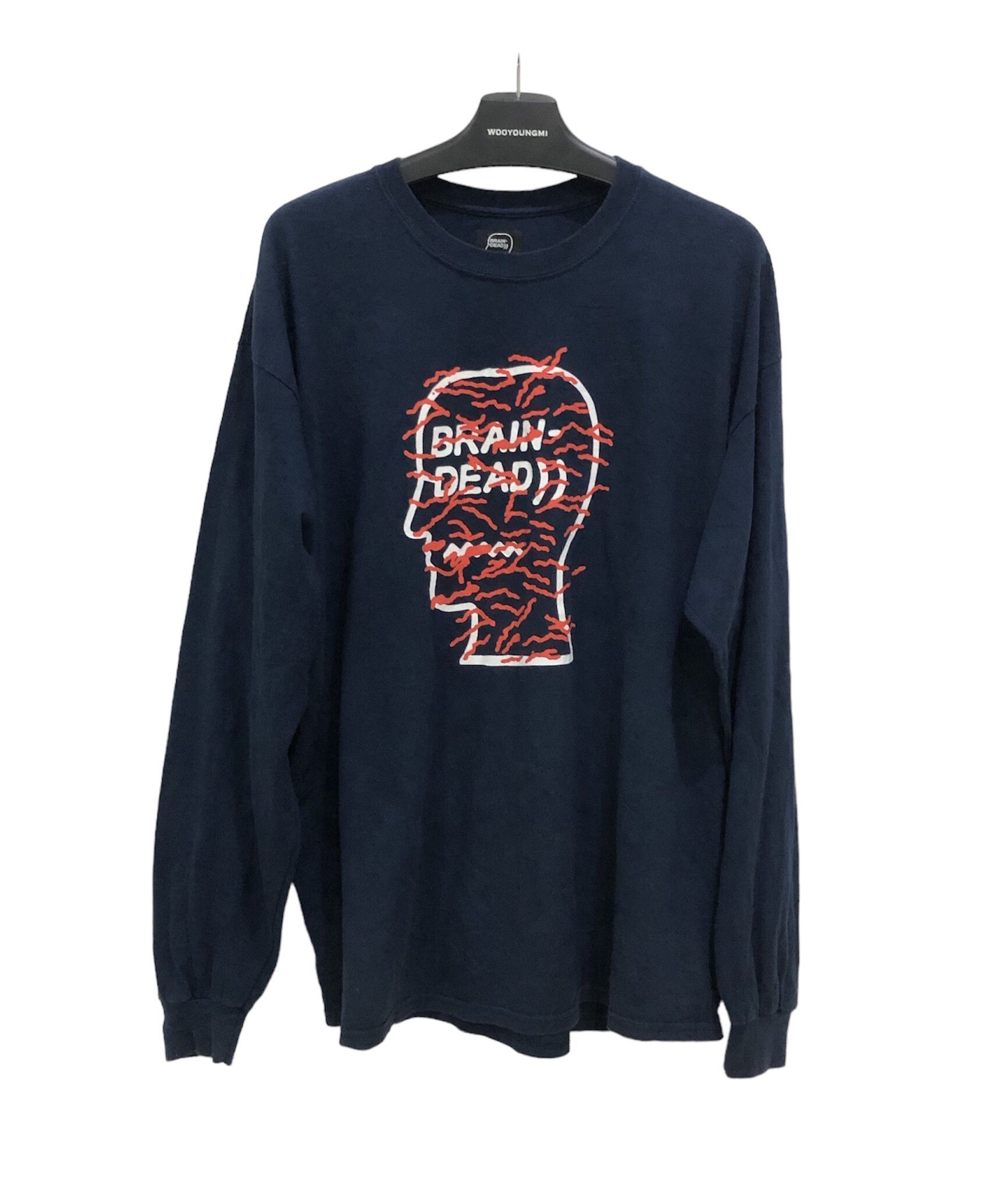 【SATIIIZ】Arrod Brain Long Sleeve T-shirt Arrod Brain Long Sleeve T-shirt - satiiiz