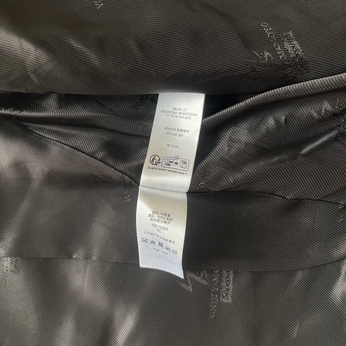 Supreme × Yohji Yamamoto Supreme Y’s by Yohji Yamamoto Leather Jacket Black XL Bladee Size US XL / EU 56 / 4 - 14 Thumbnail