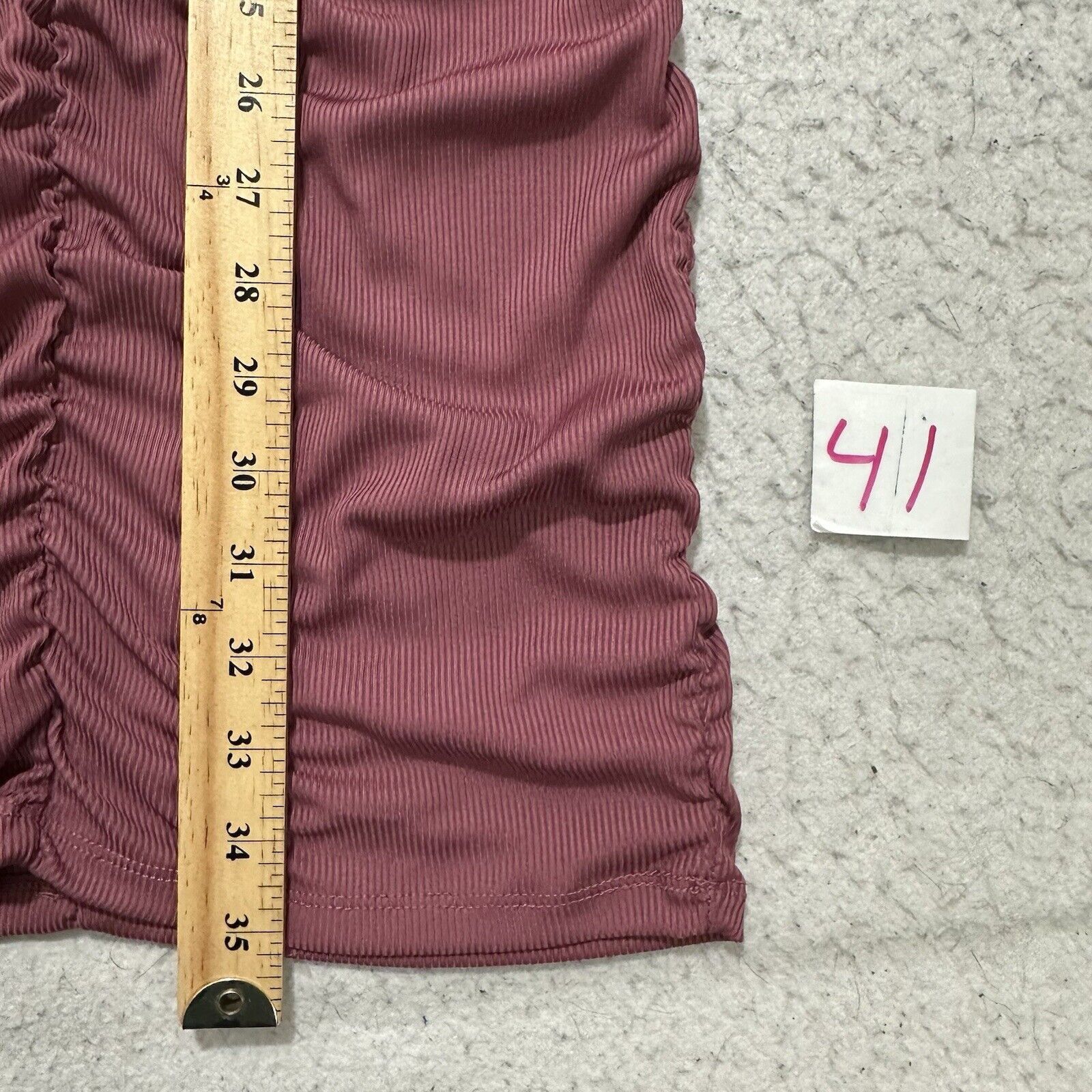 H&M H&M Divided Medium Purple Short Sleeve Ruched Mini Dress Size M / US 6-8 / IT 42-44 - 9 Thumbnail