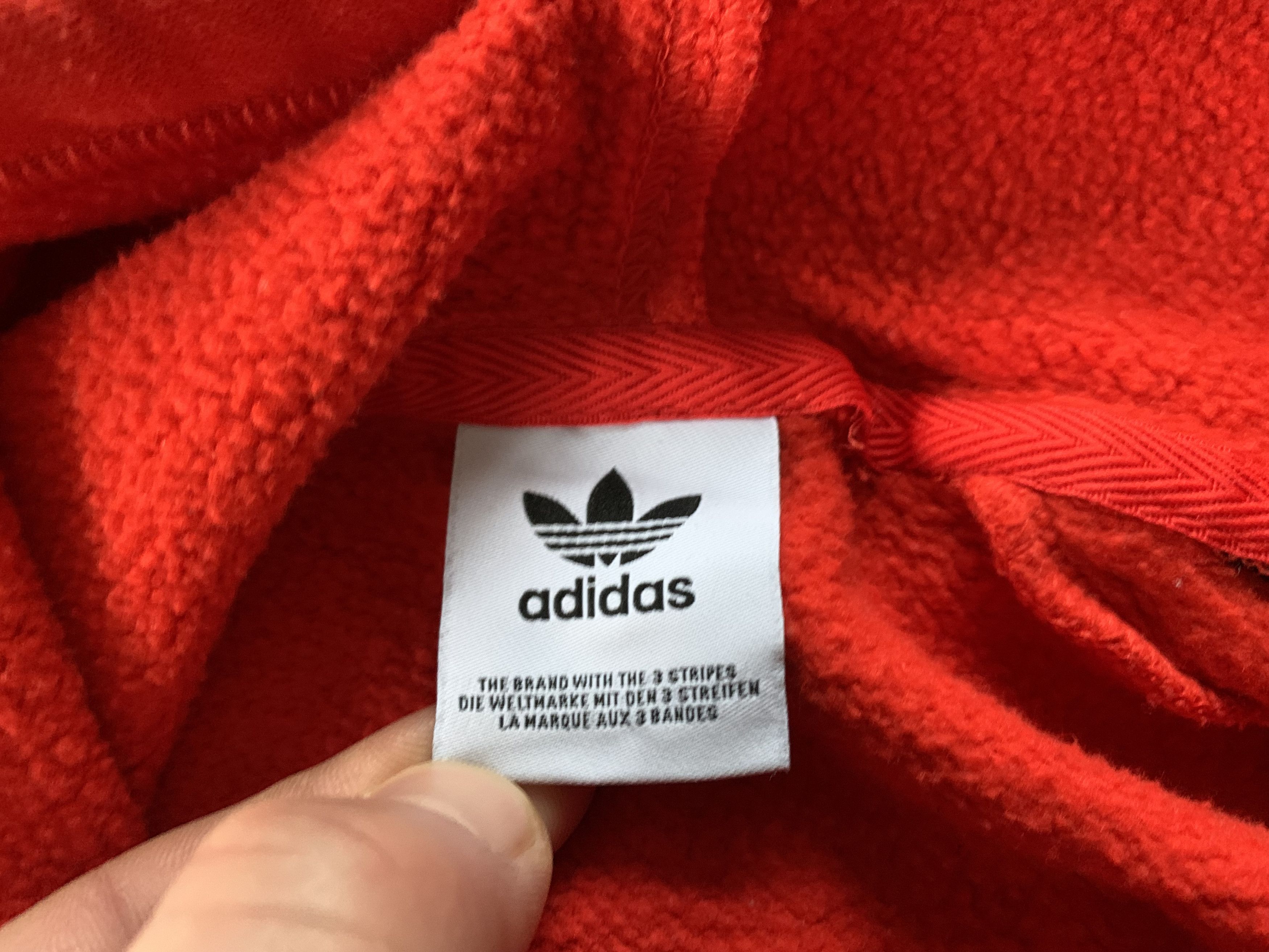 Adidas × Vintage Adidas Crop Centr Logo Printed Hoodie Size M / US 6-8 / IT 42-44 - 6 Thumbnail