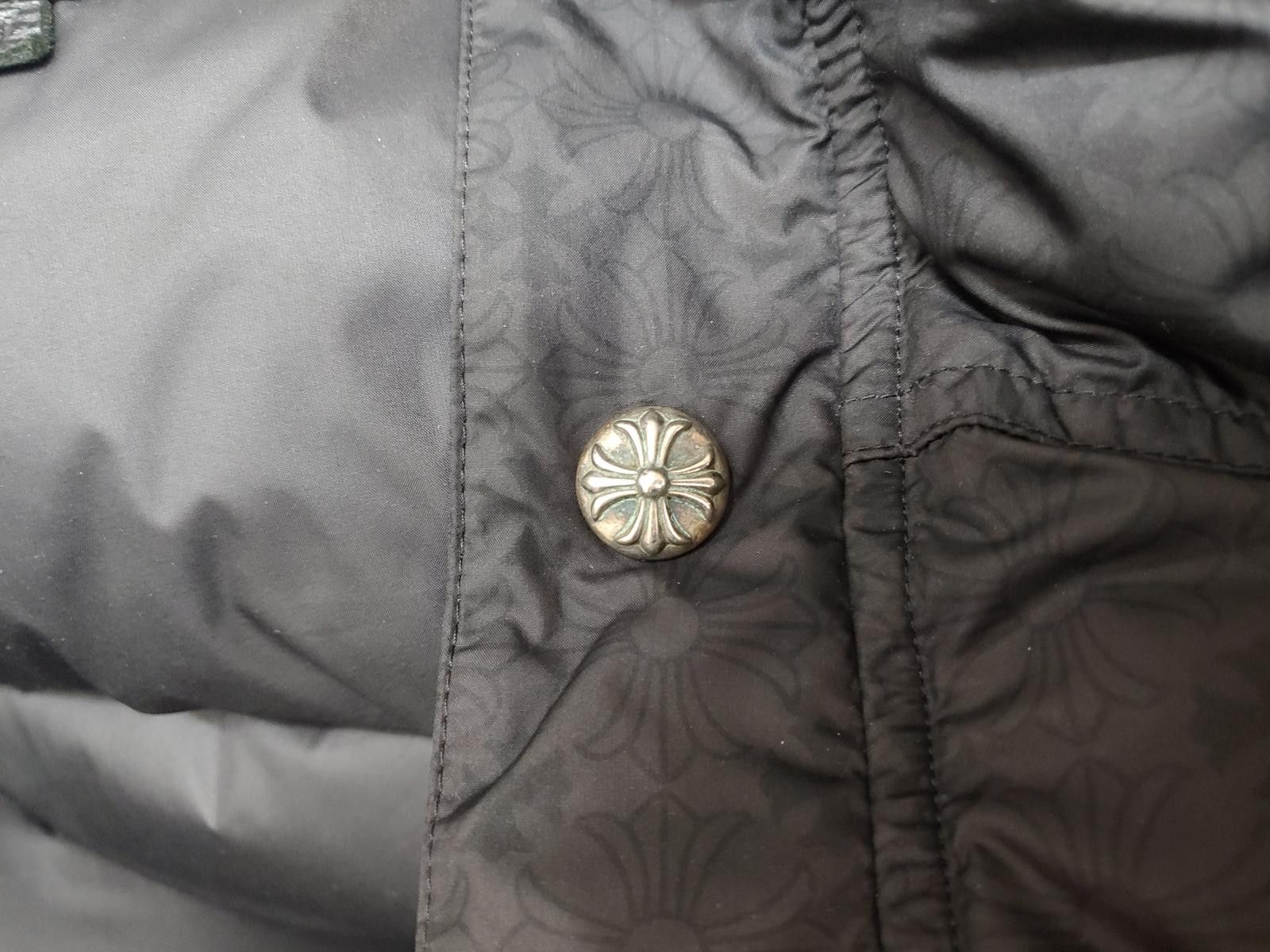 Chrome Hearts Chrome Hearts Plus Pattern Puffer Jacket in Black Size US XL / EU 56 / 4 - 8 Thumbnail
