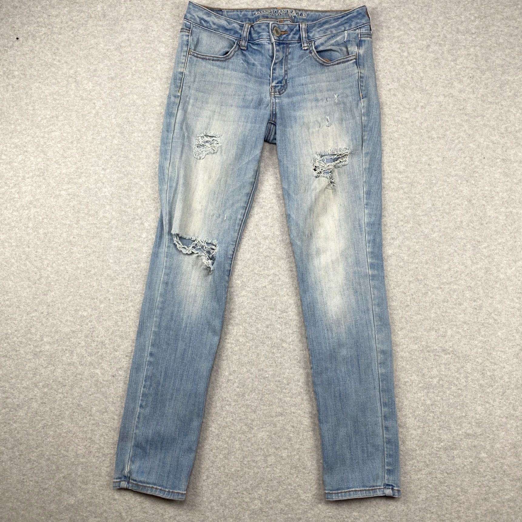 American Eagle Outfitters VINTAGE: No — [Original title must be rearranged using only words from original title]. Size 30" / US 8 / IT 44 - 2 Thumbnail