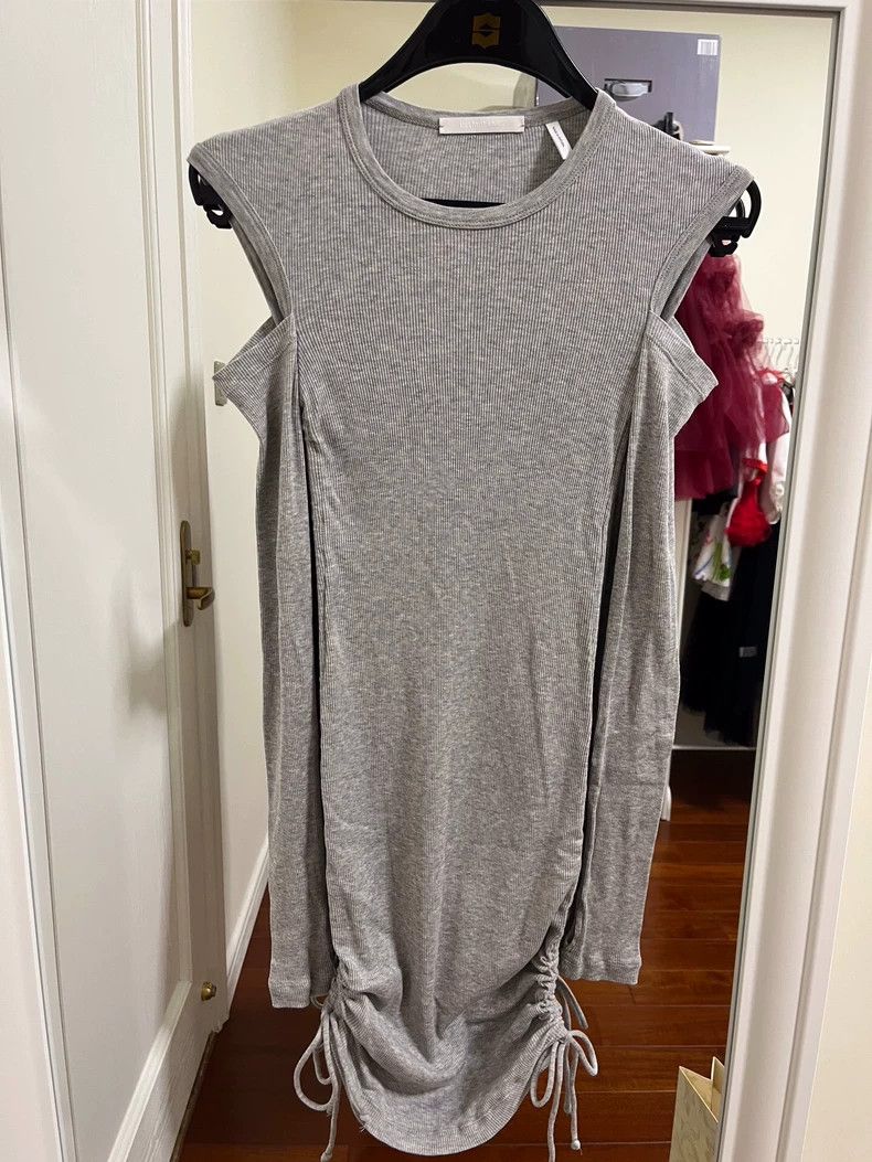 Helmut Lang HELMUT LANG Grey dress Size XS / US 0-2 / IT 36-38 - 1 Thumbnail