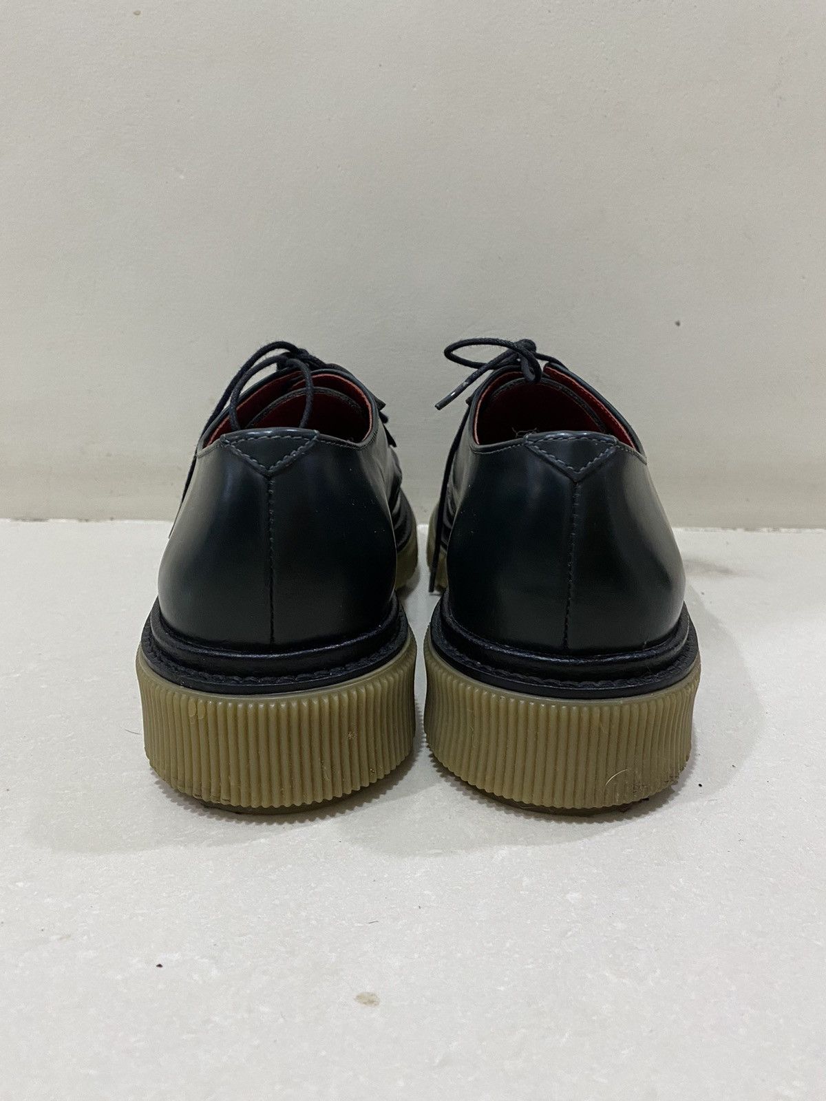 Tres Bien & Adieu Type 141 Leather Derby Bottle Green
