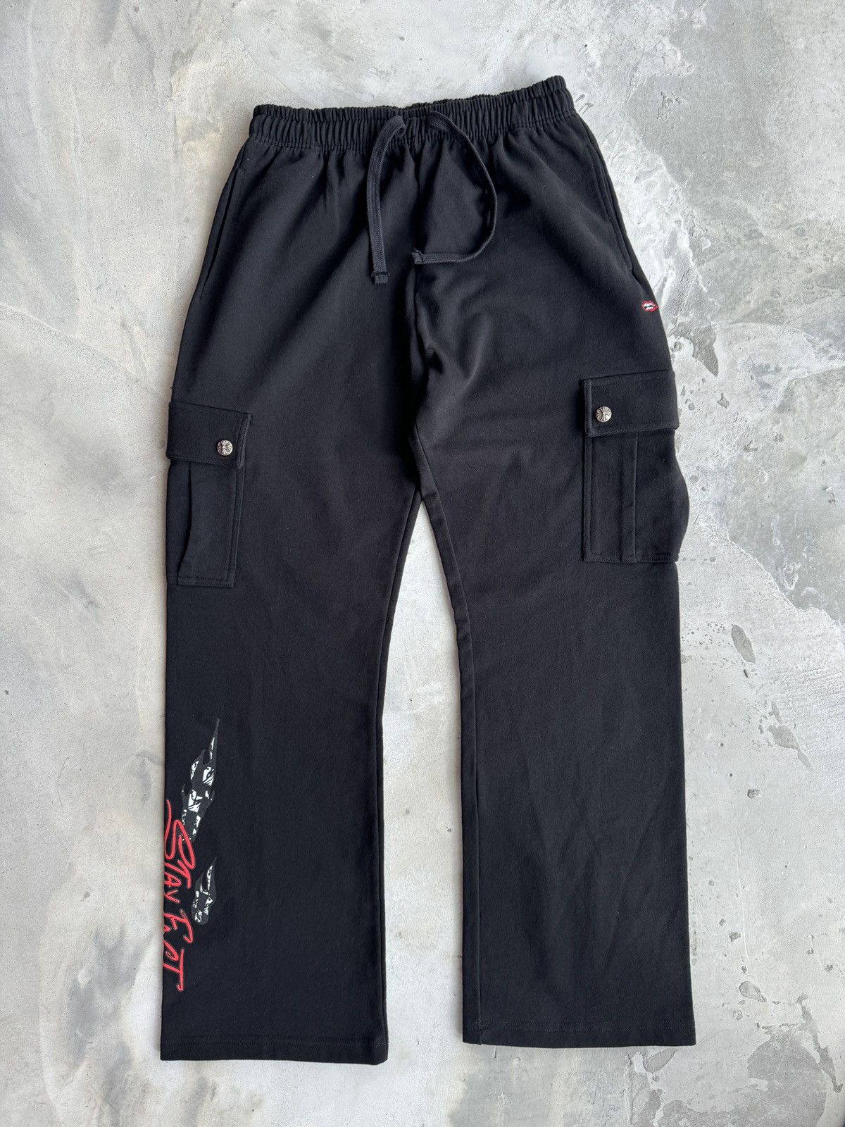 Chrome Hearts Chrome Hearts Stay Fast Sweat Pants rare L 32 34 36 jeans Size US 32 / EU 48 - 1 Thumbnail