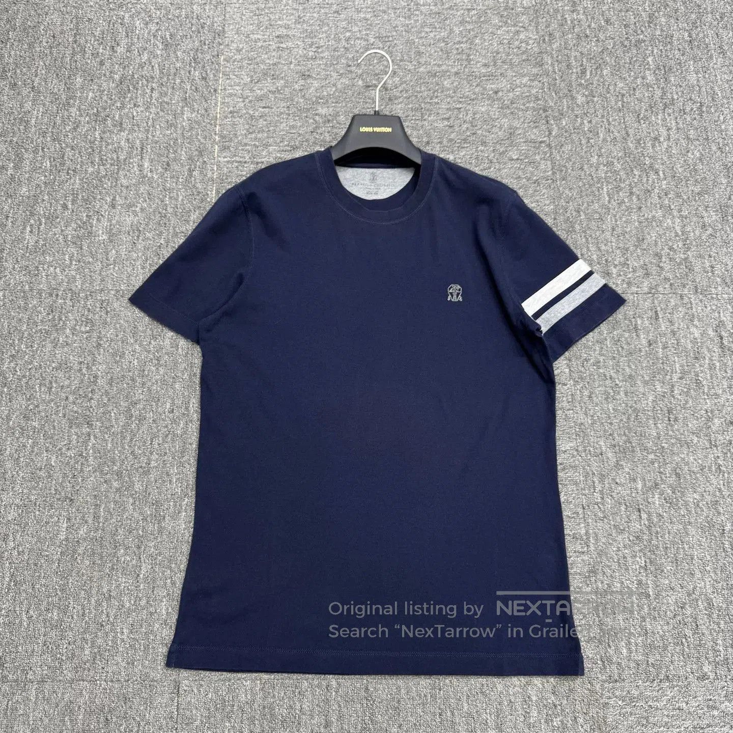 Brunello Cucinelli Brunello Cucinelli Striped Short-Sleeve Top. Size US S / EU 44-46 / 1 - 1 Thumbnail
