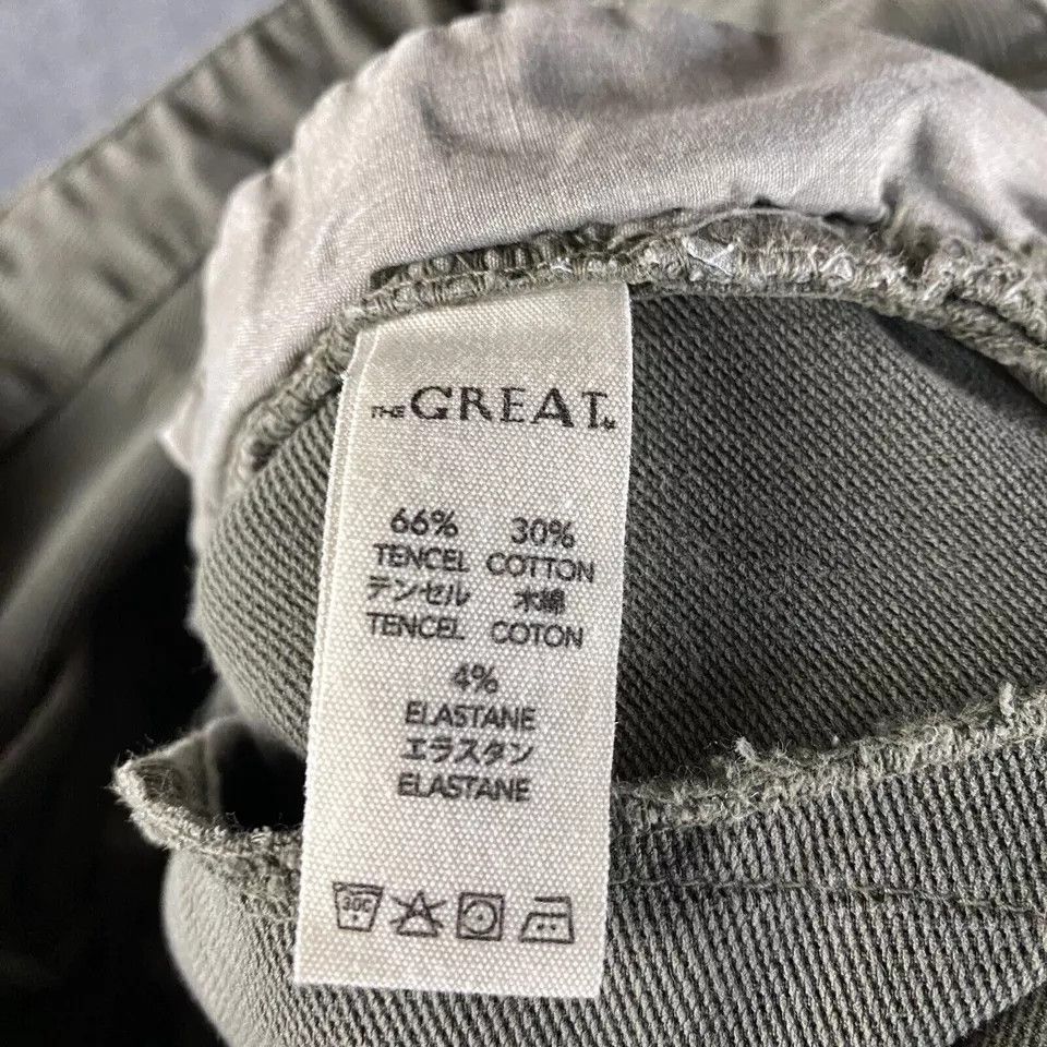 THE GREAT The Great Pants Women's 28 Skinny Chino Tencel Cotton Casual Size 28" / US 6 / IT 42 - 9 Thumbnail