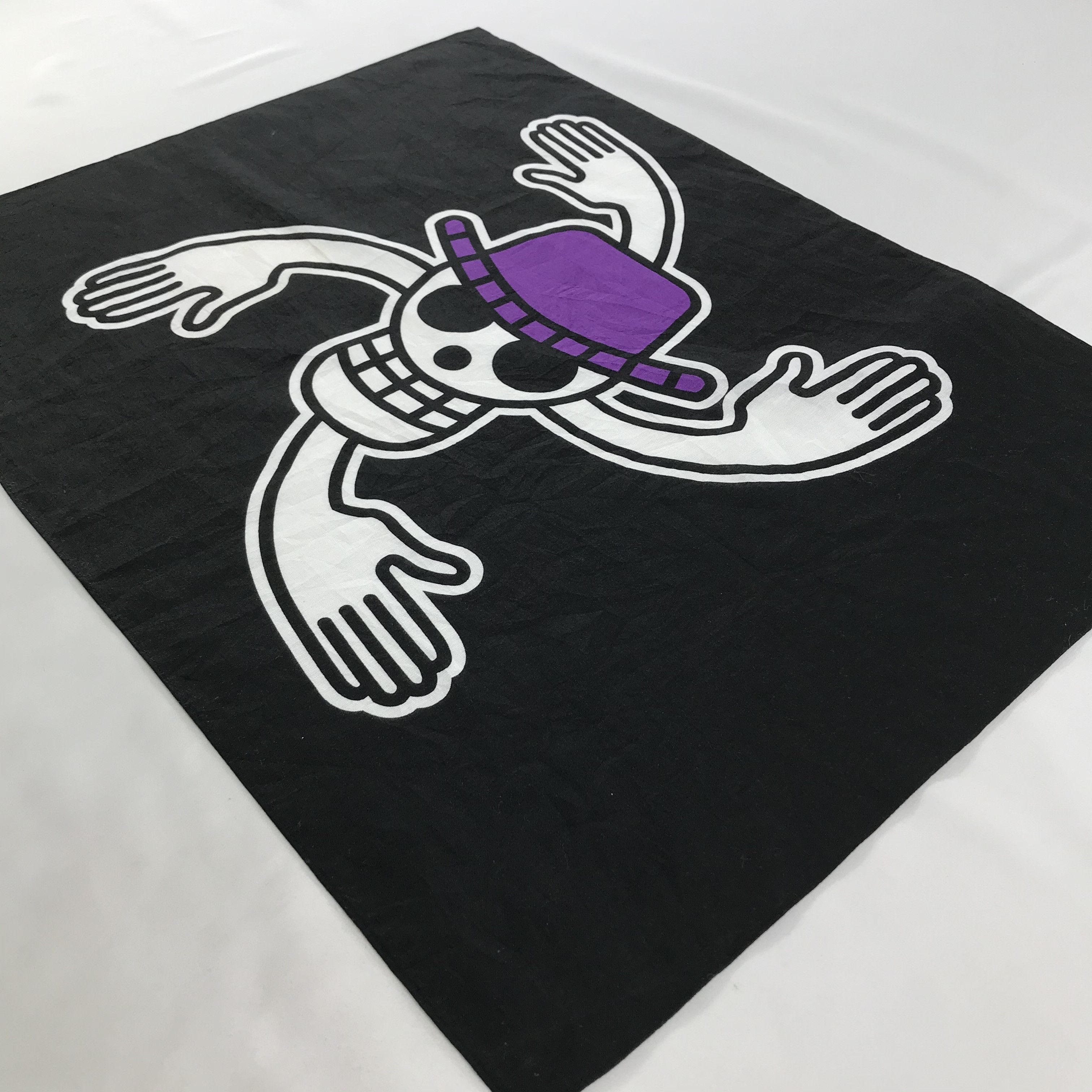 Anime × One Piece × Vintage One Piece Bandana / Handkerchief / Neckerchief - S1908 Size ONE SIZE - 2 Thumbnail