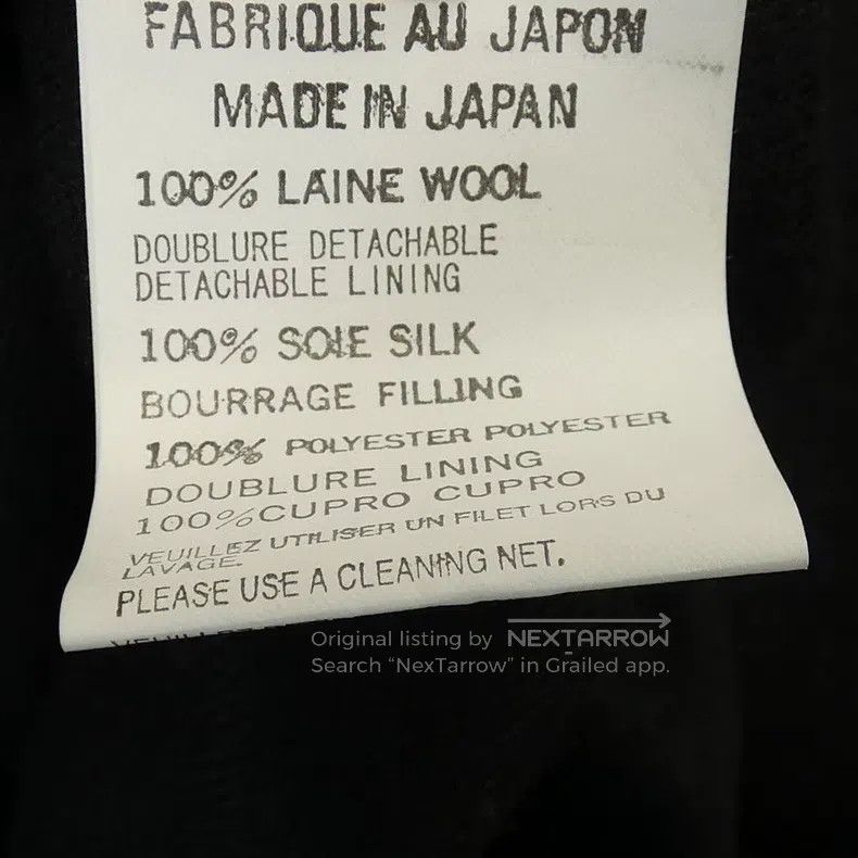 Yohji Yamamoto Yohji Yamamoto 07 aw Retro Jacket Size US S / EU 44-46 / 1 - 7 Thumbnail