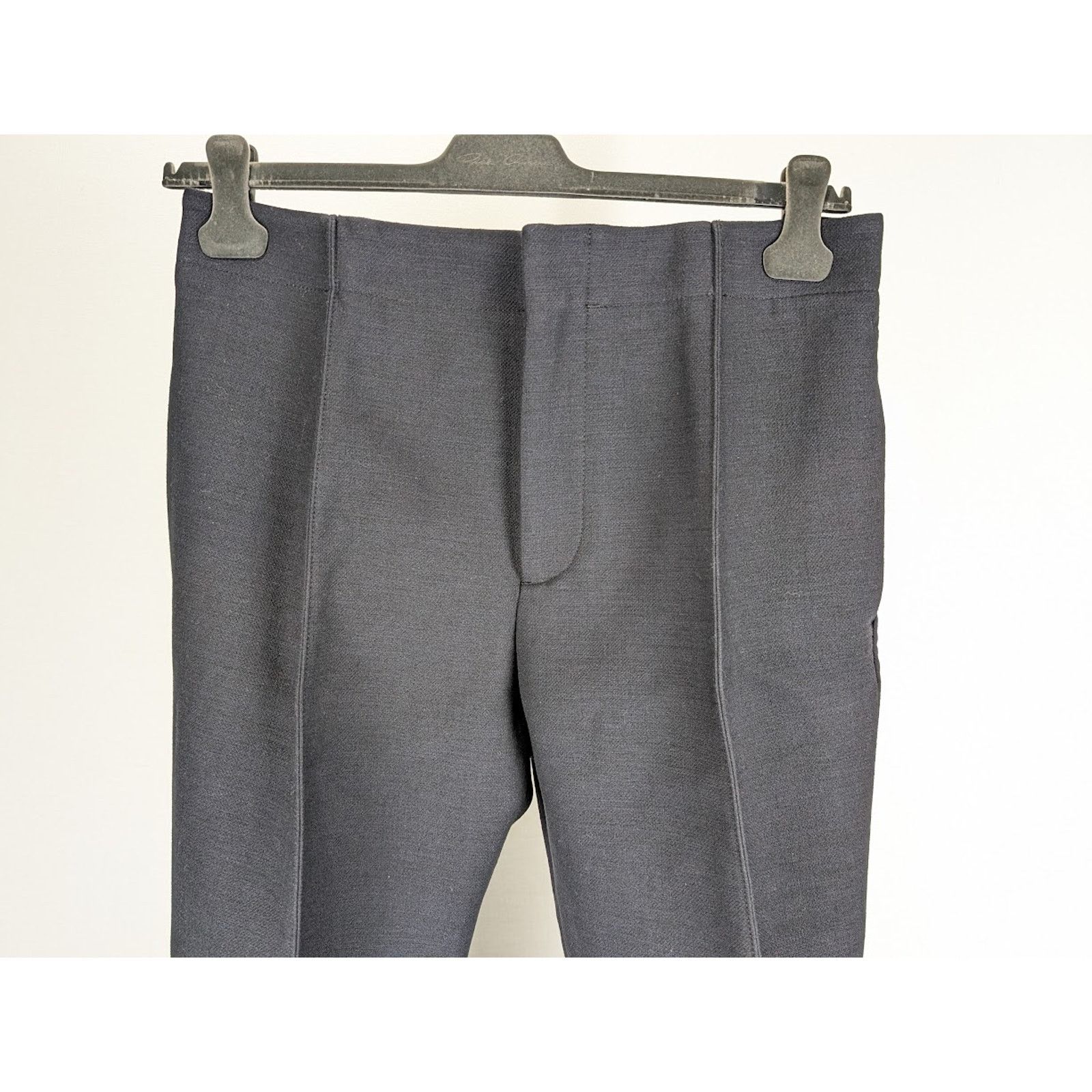 Bottega Veneta o1rshd1 Structured Double Melange Trousers in Blue/Black Size US 34 / EU 50 - 11 Thumbnail