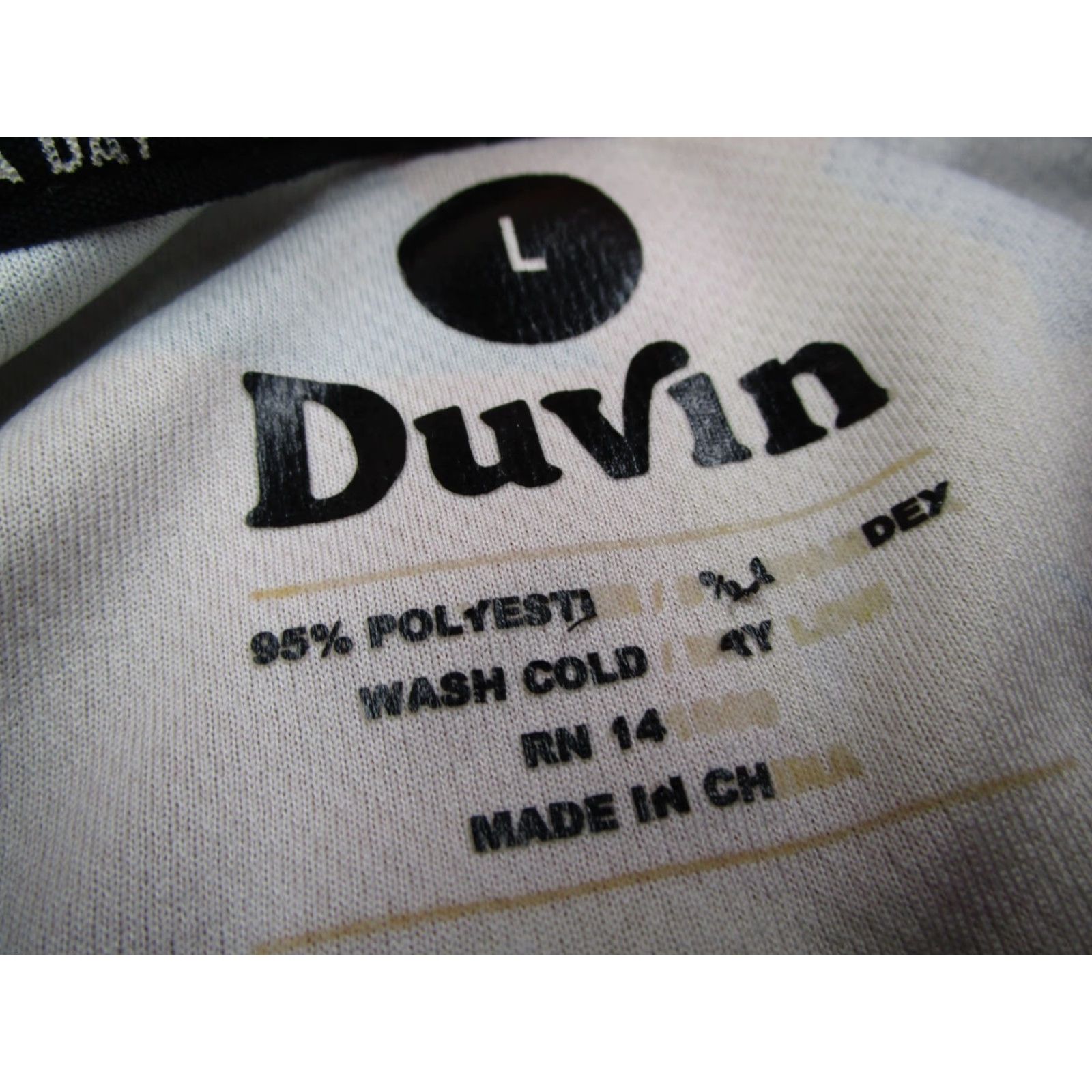 Vintage Duvin Men's Orange Polo Shirt - Golf, Travel, AOP Floral Performance Polo, Short Sleeve, Large, Classic Fit Size US L / EU 52-54 / 3 - 3 Thumbnail
