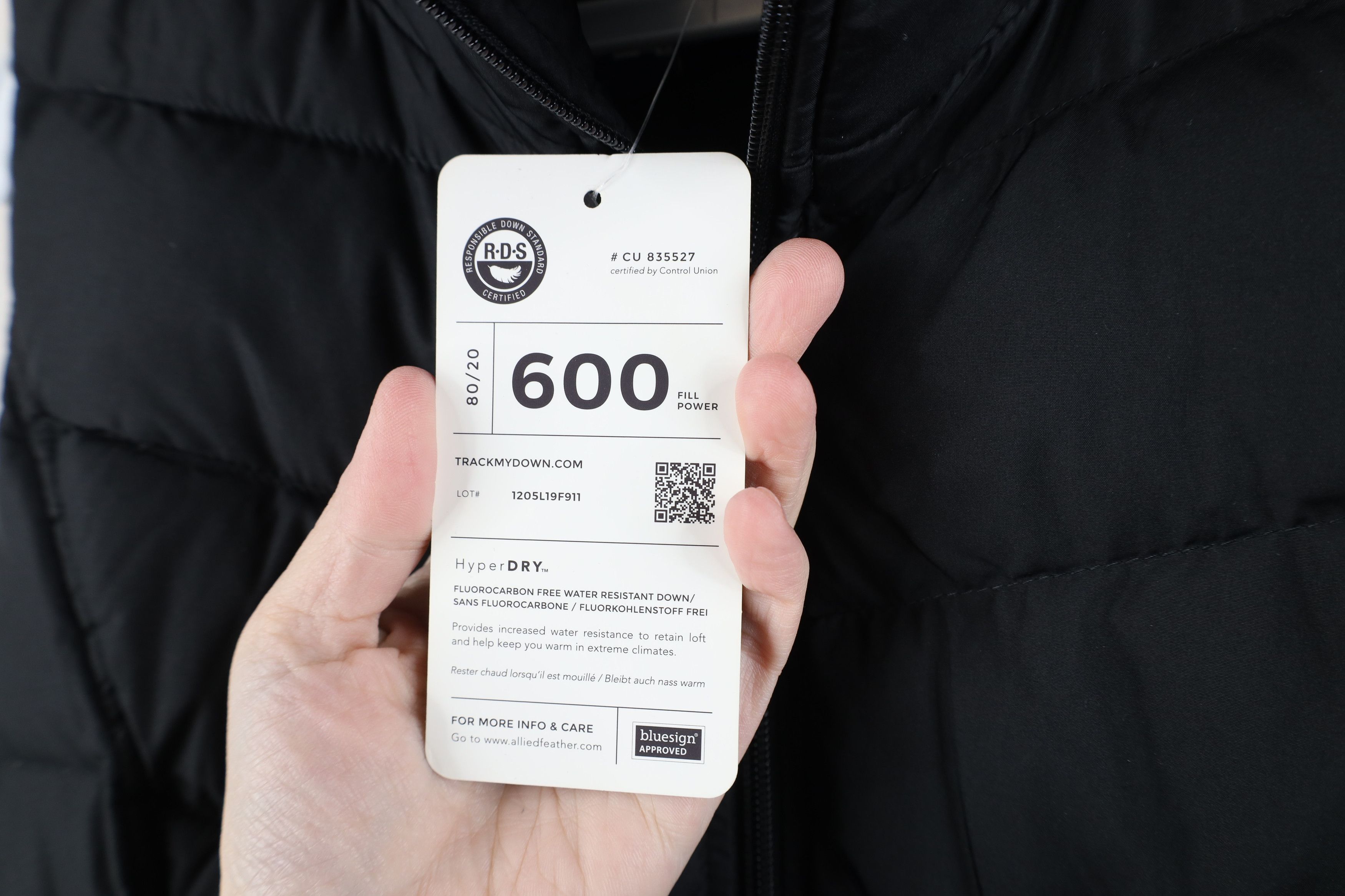 Lands' End × Vintage New Lands End Duck Down 600 Fill Puffer Vest Jacket Black Size XS / US 0-2 / IT 36-38 - 6 Thumbnail