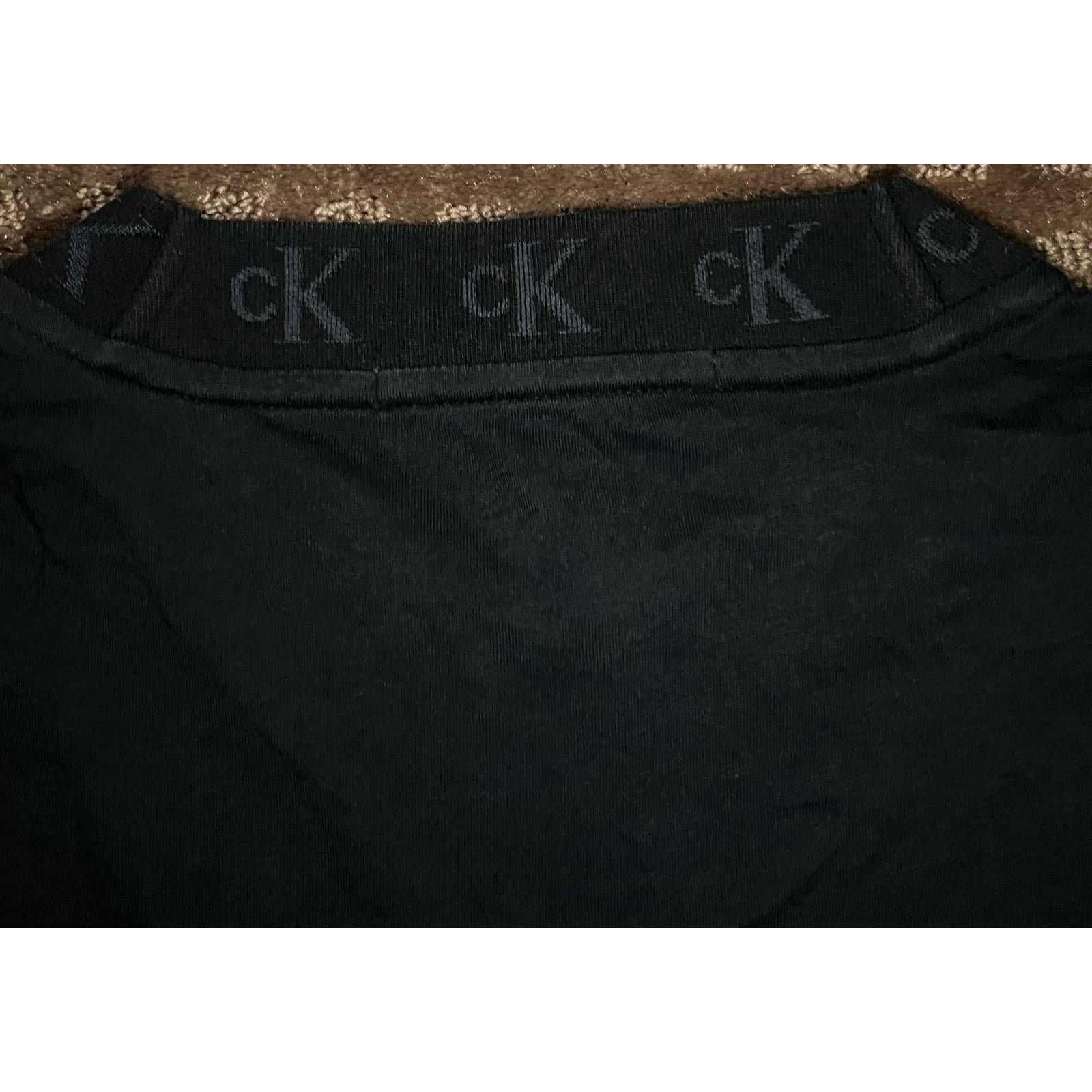 Calvin Klein 🖤 Calvin Klein Jeans 👕 Minimal Logo Crewneck Tee – L Size US L / EU 52-54 / 3 - 4 Thumbnail