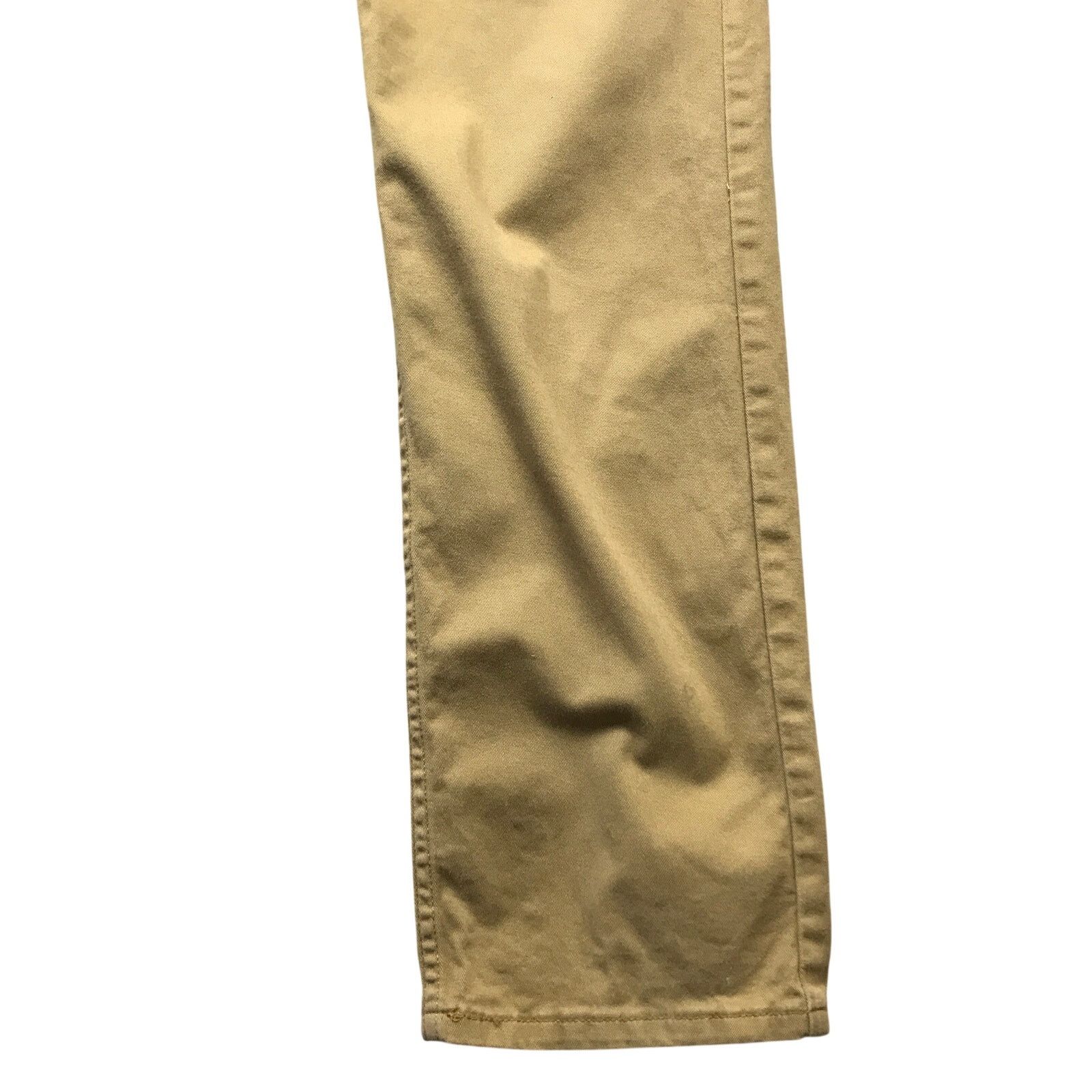 Levi's Levis Strauss Khaki Pants Mens 32x34 Straight Fit Beige Size US 32 / EU 48 - 9 Thumbnail