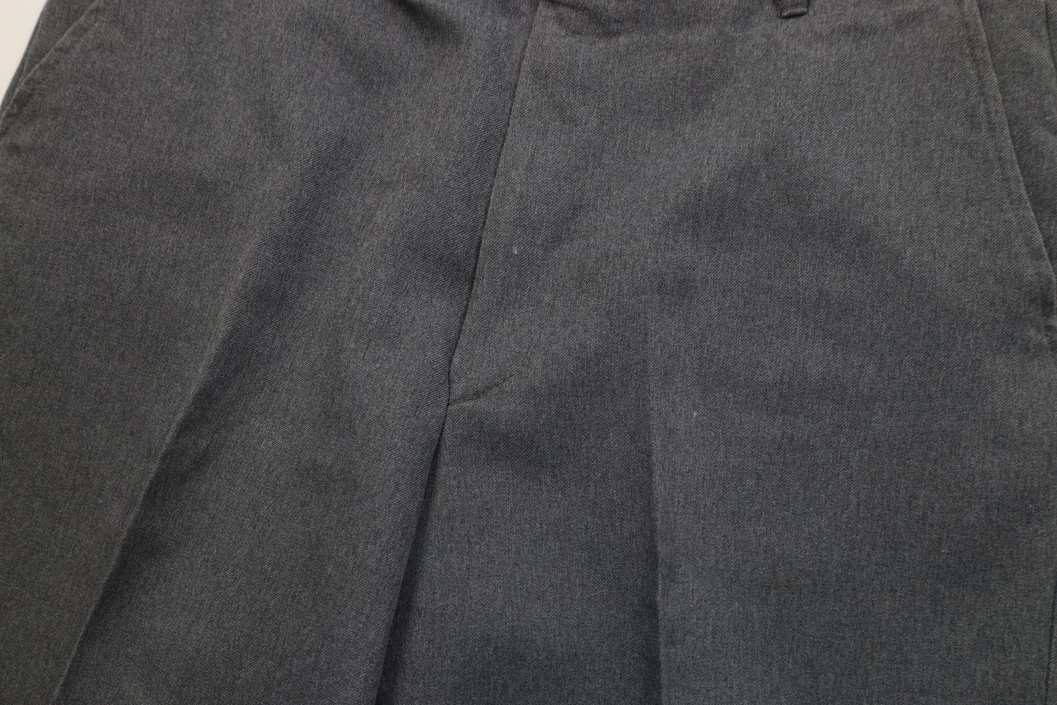 Vintage Vintage 70s Streetwear Flared Wide Leg Chino Pants Gray USA Size US 32 / EU 48 - 7 Thumbnail