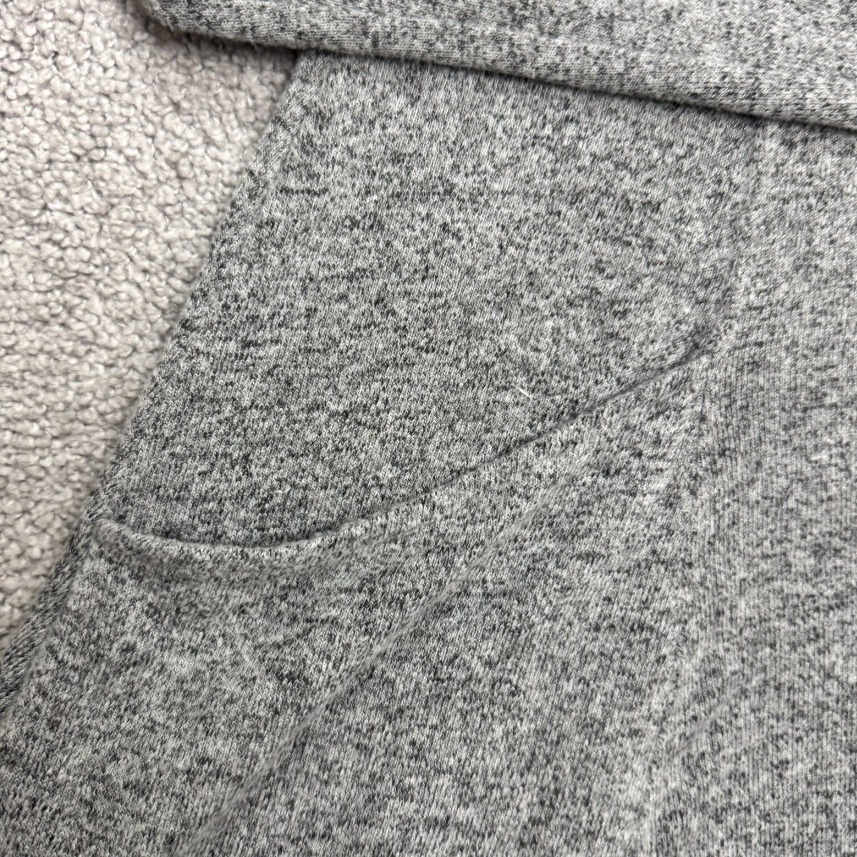 Express Z Supply Sweater Dress Women Medium Heather Gray Mini A-Line Pockets Knit Casual Size S / US 4 / IT 40 - 3 Thumbnail